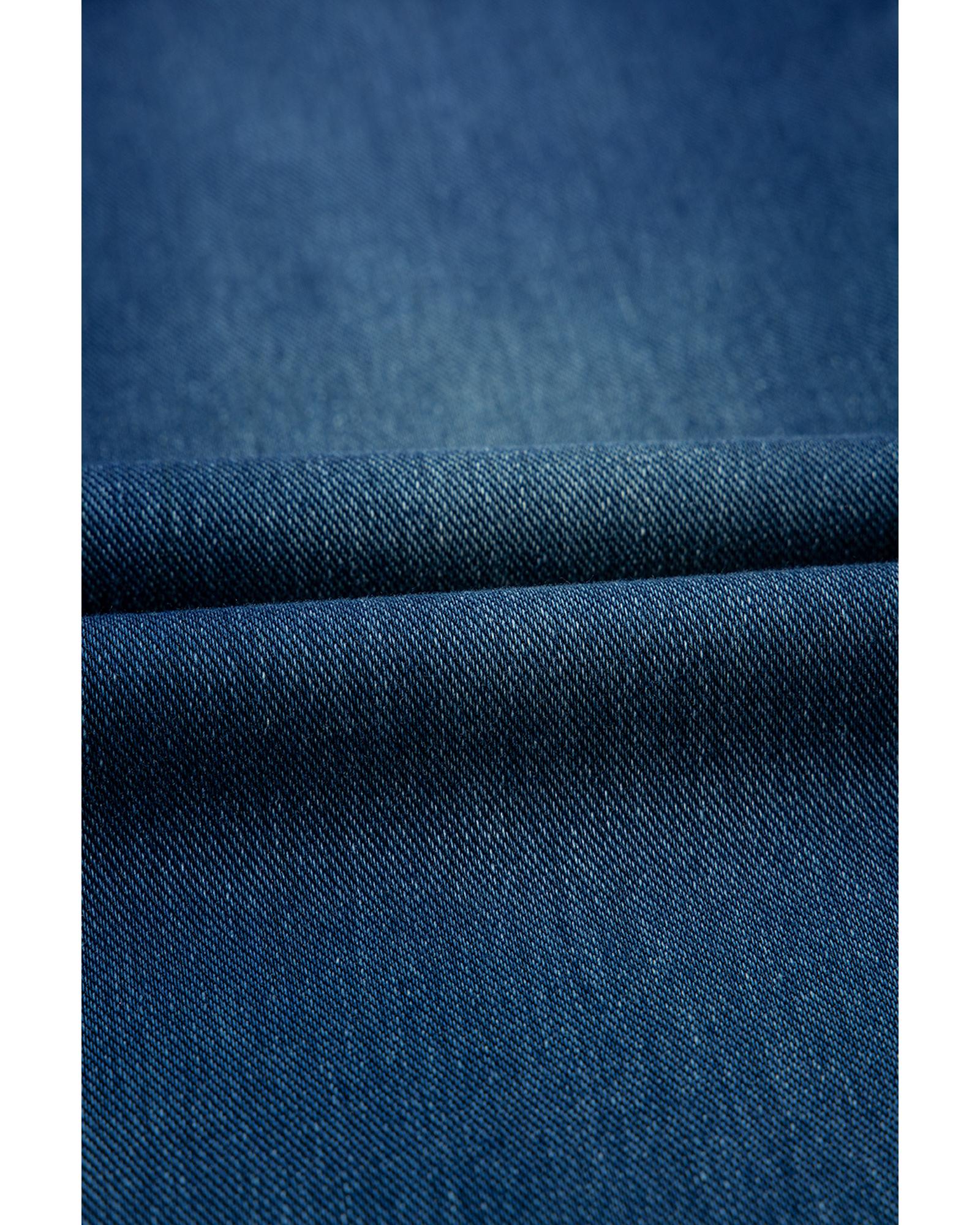 Ashleigh Blue Multiple Pockets Straight Leg Washed Stretchy Knit Casual Jeans - M 8