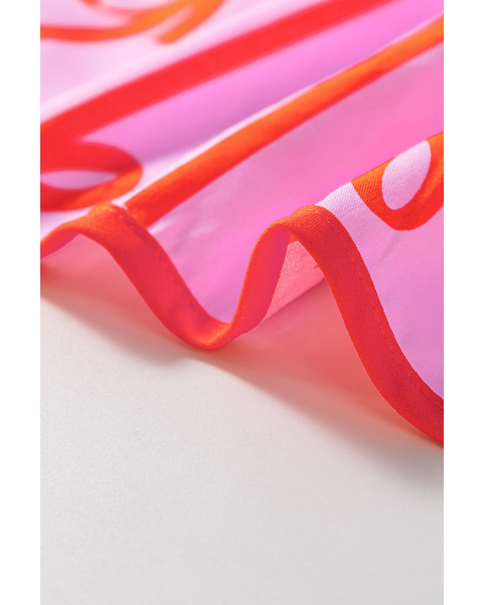 Rose Bow Tastic Clinched Waist Ruffled Plus Size Dress - 1X 7