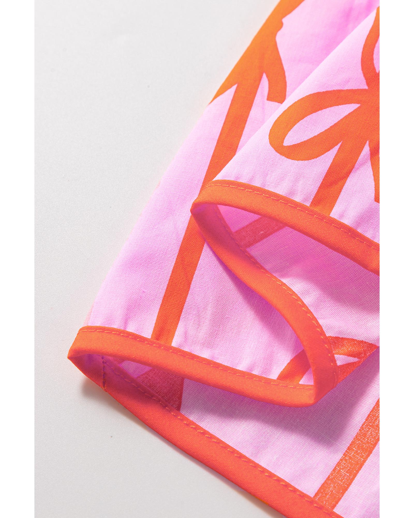 Rose Bow Tastic Clinched Waist Ruffled Plus Size Dress - 3X 6