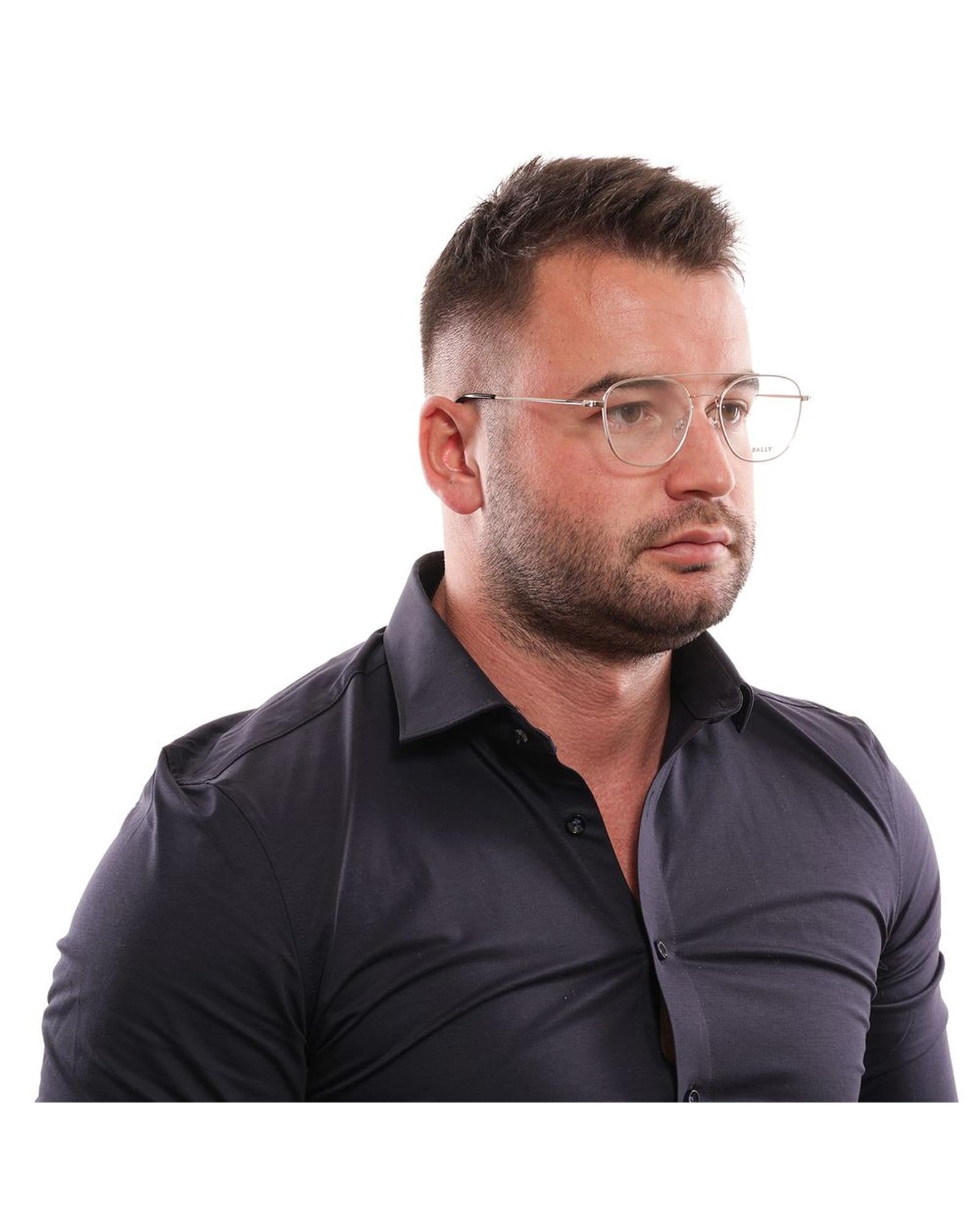 Bally Men's Gray  Optical Frames - One Size 4
