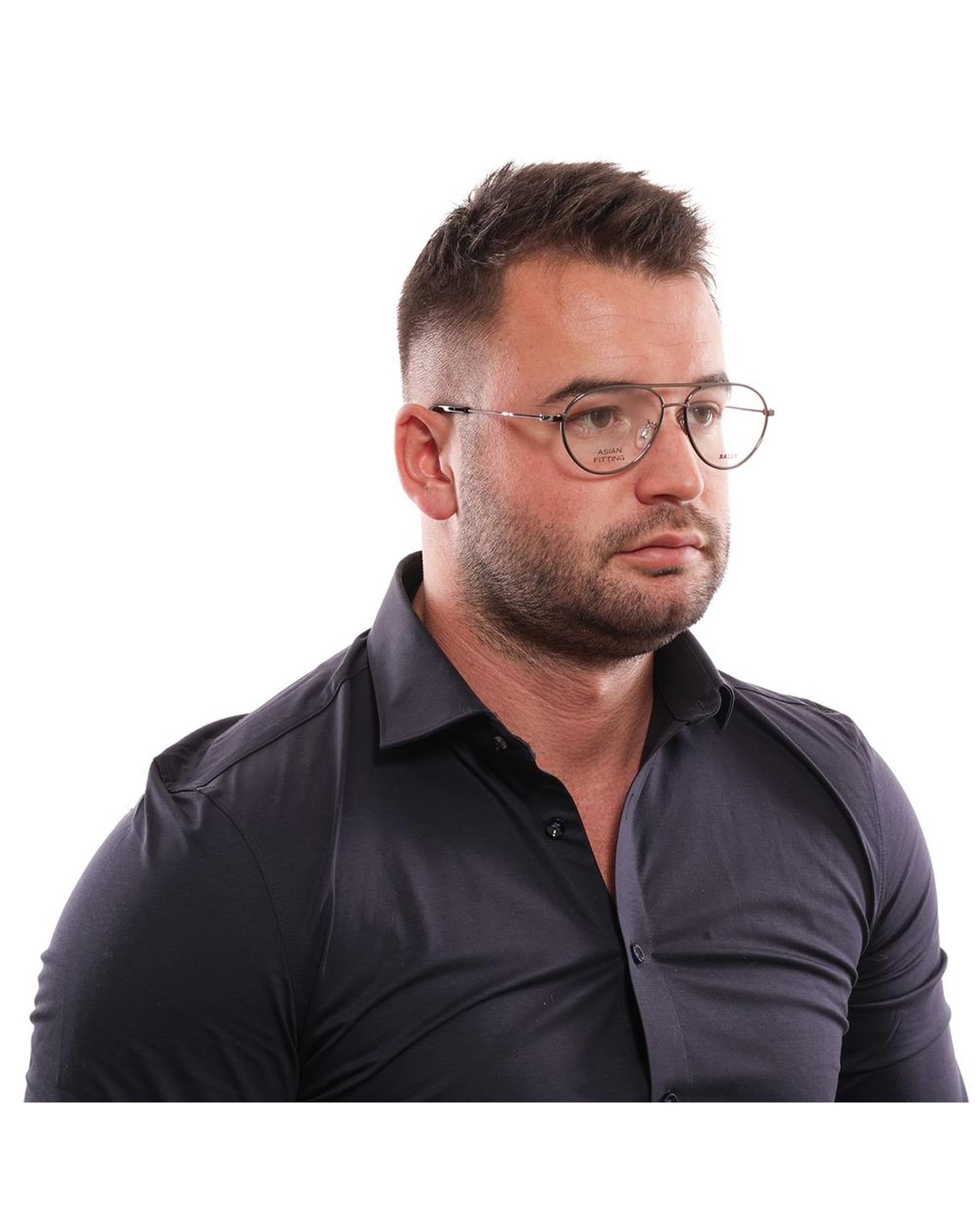 Bally Men's Gray  Optical Frames - One Size 4