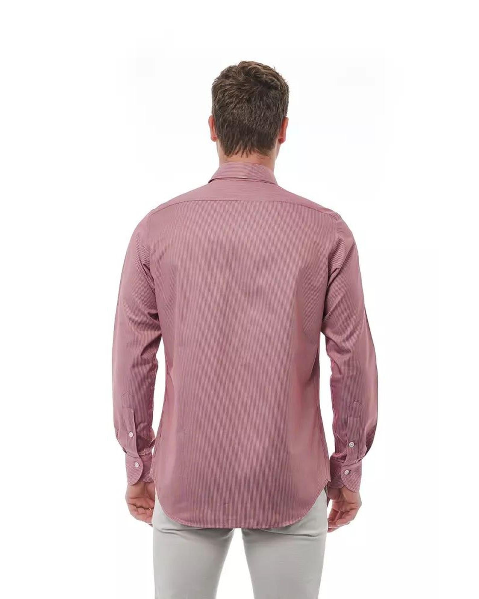 Bagutta Men's Red Cotton Shirt - M 4