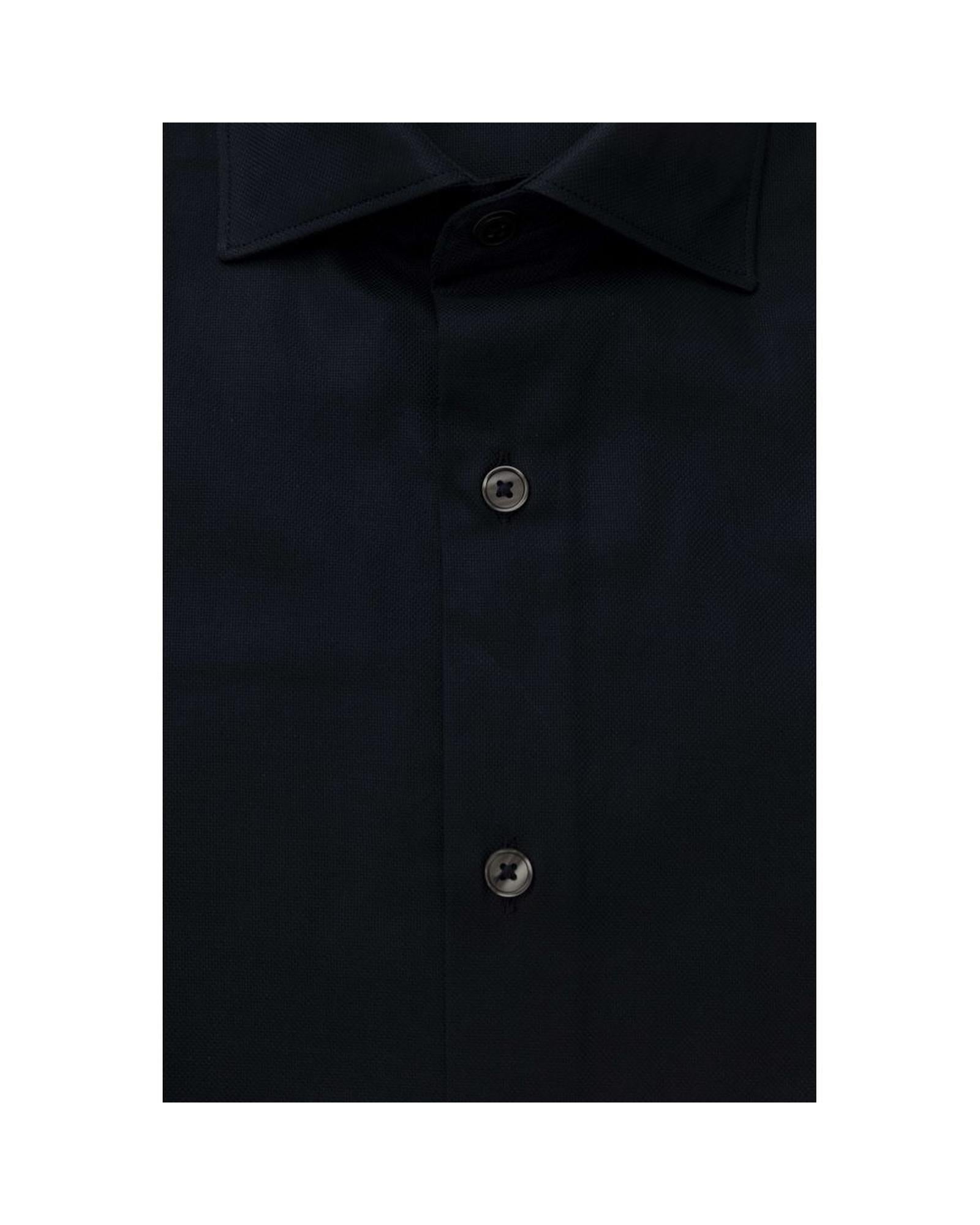 Bagutta Men's Blue Cotton Shirt - XL 3