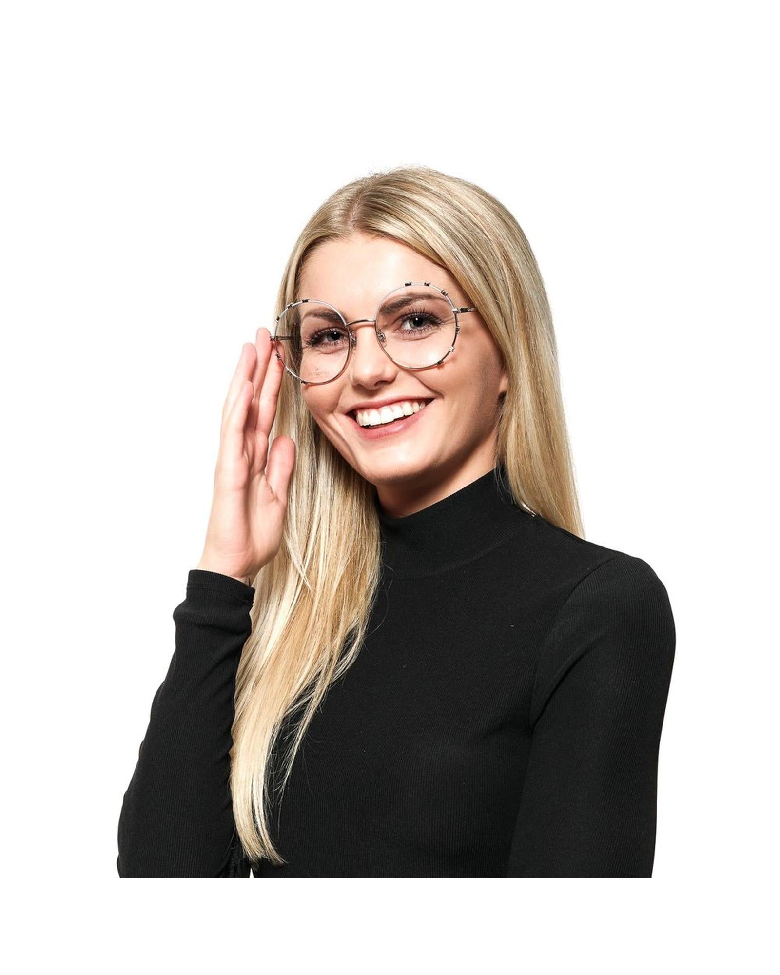 Swarovski Women's Silver  Optical Frames - One Size 4