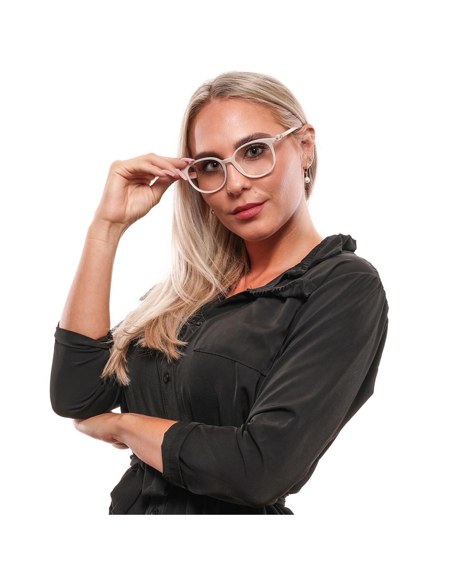 Swarovski Women's White  Optical Frames - One Size 4