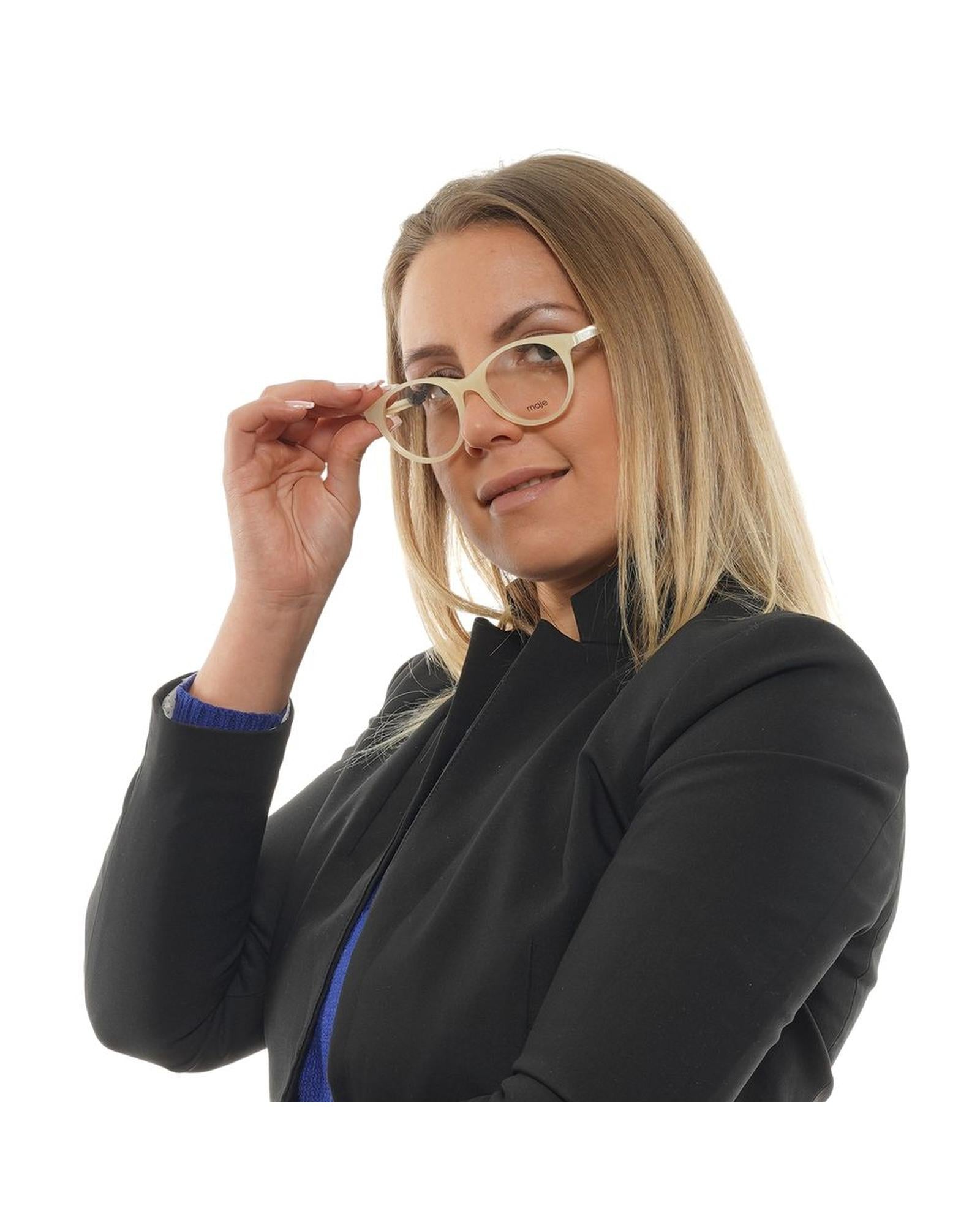 Maje Women's White  Optical Frames - One Size 4