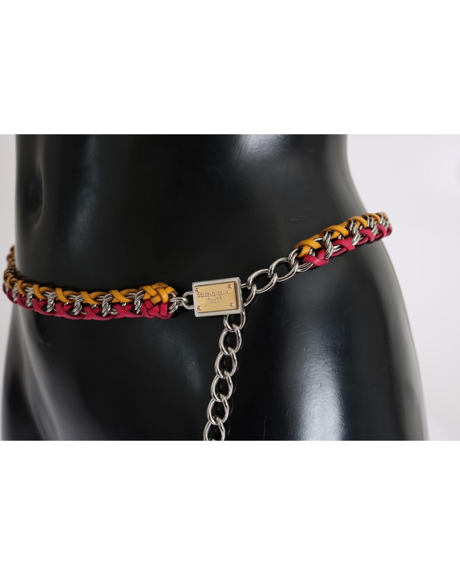Brand New Dolce & Gabbana Belt with Crystal Detailing M Women 4