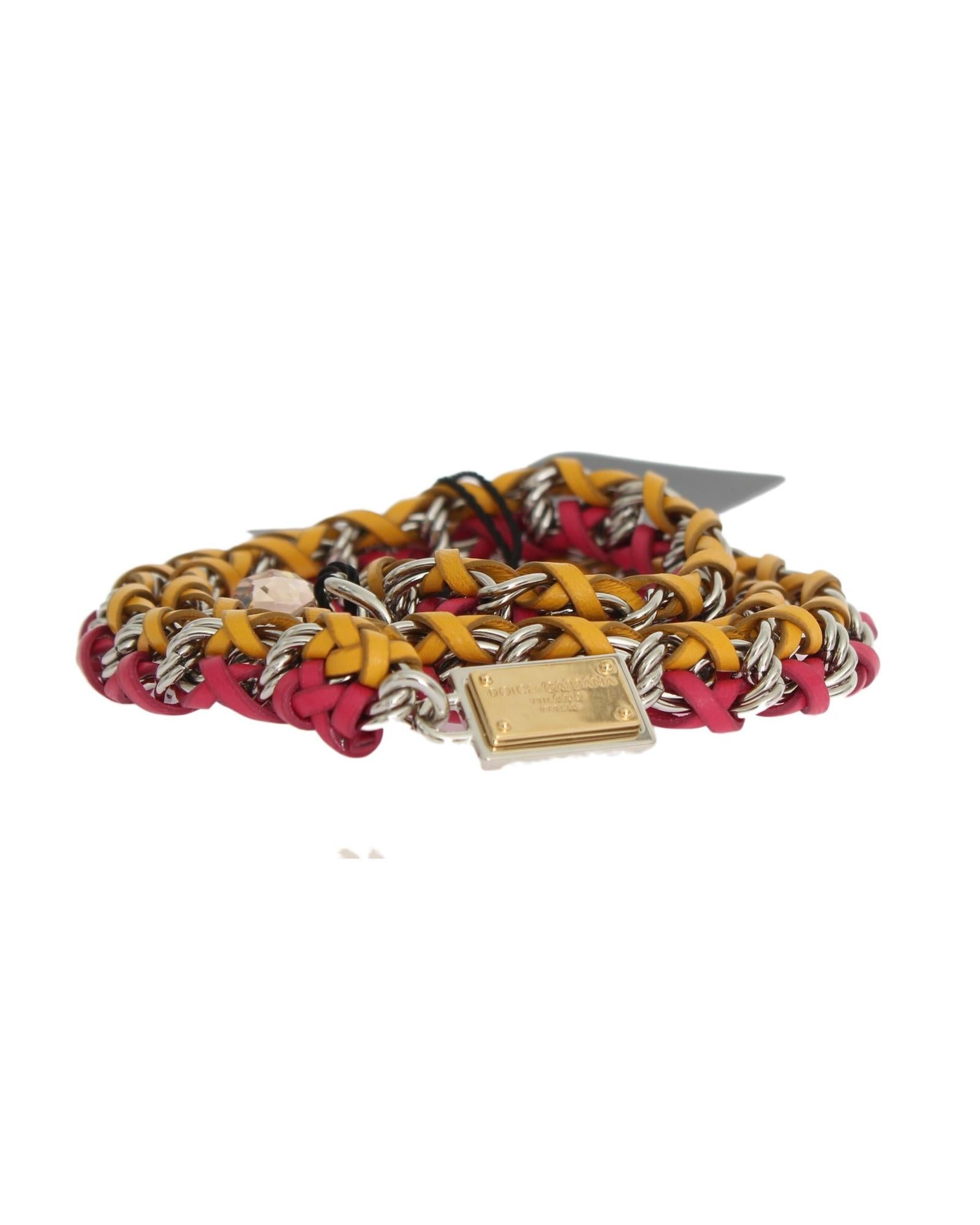 Brand New Dolce & Gabbana Belt with Crystal Detailing M Women 6