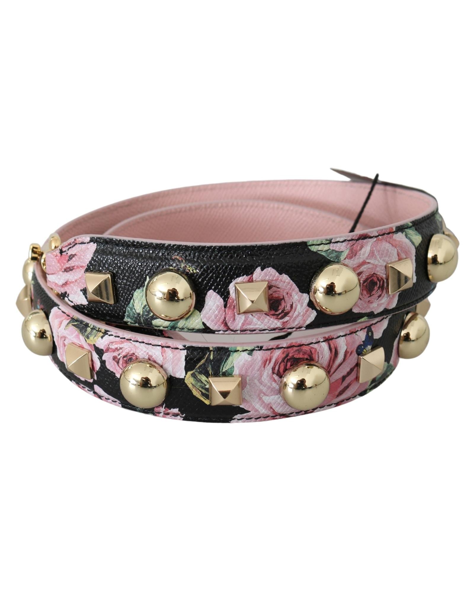 Dolce & Gabbana Shoulder Strap with Floral Print One Size Women 3