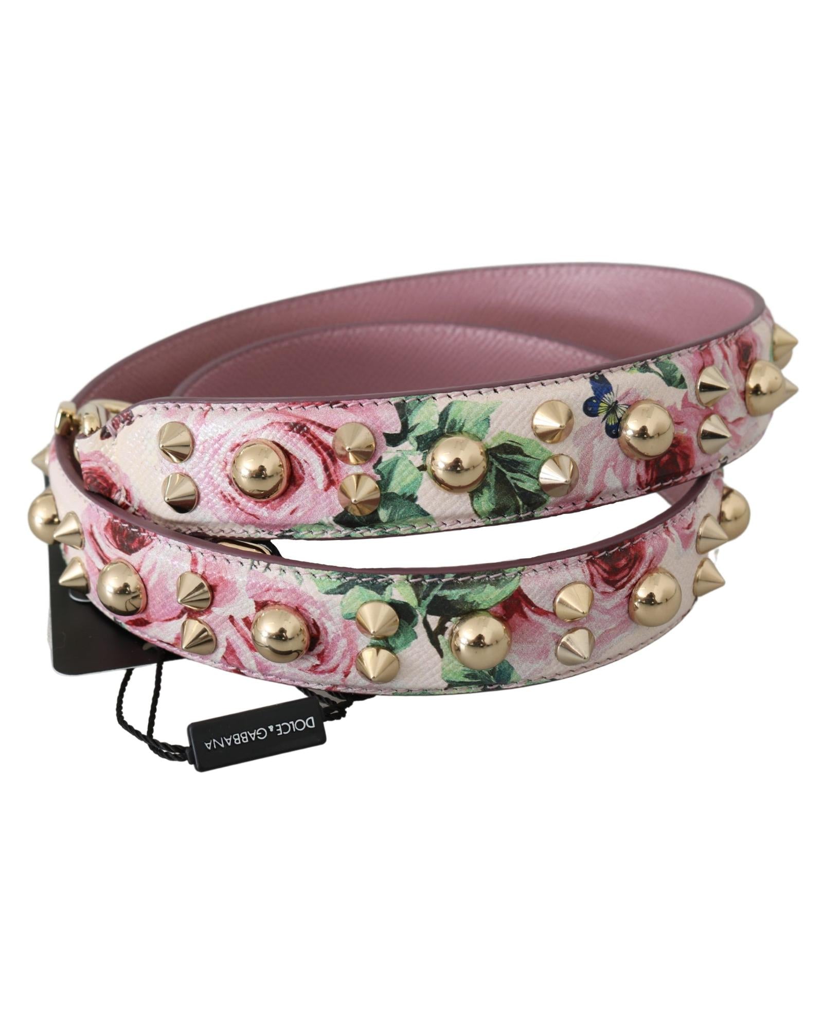 100% Authentic Dolce & Gabbana Handbag Accessory with Floral Print One Size Women