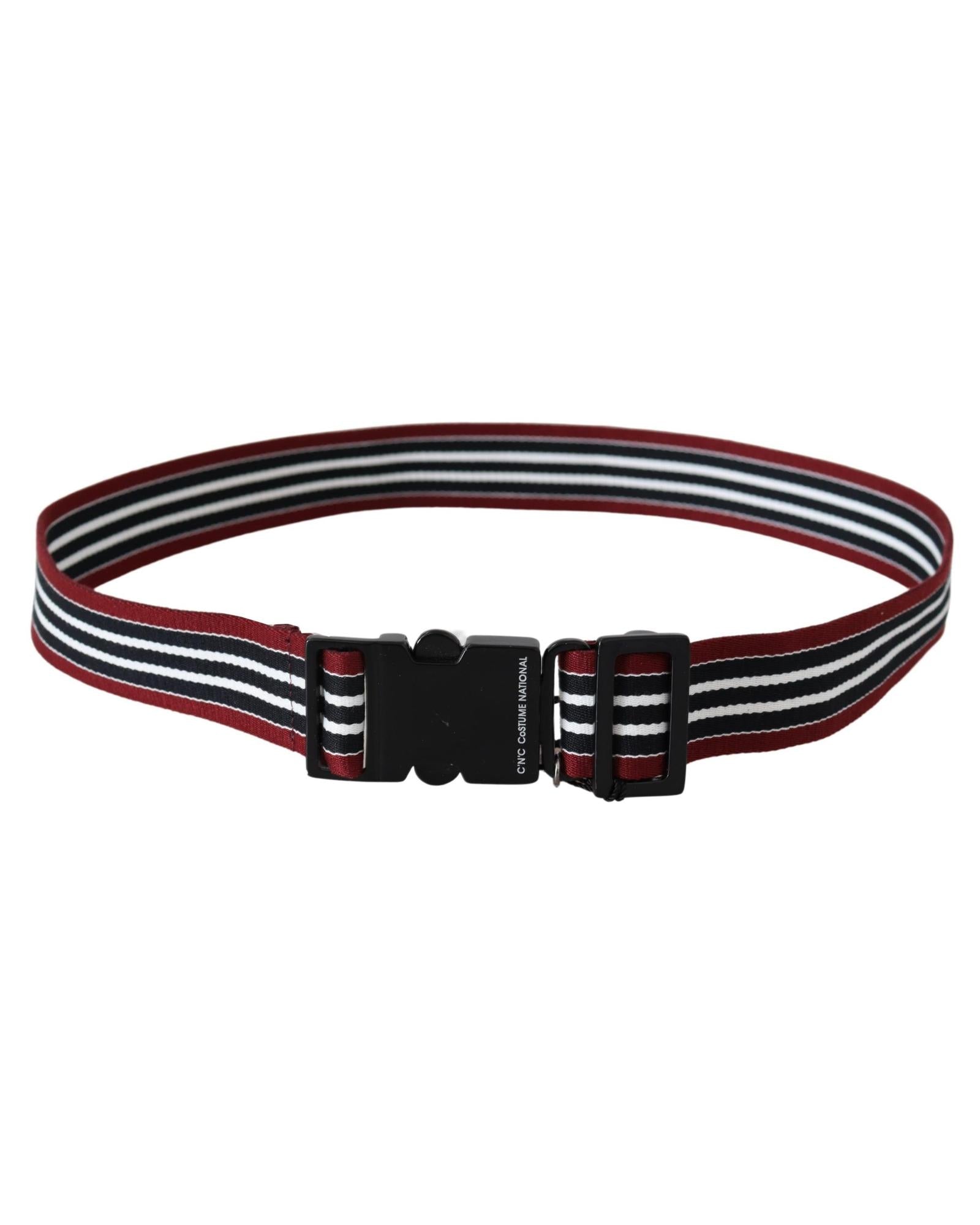 CNC Costume National Fashion Belt with Stripe Motif 100 cm Women 3