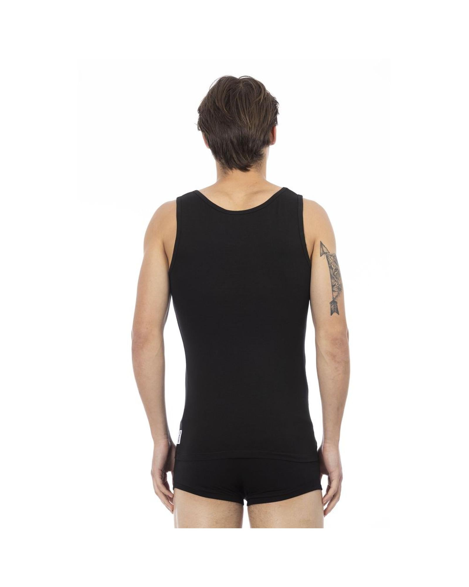 Stretch Cotton Logoed Tank Top XL Men 3