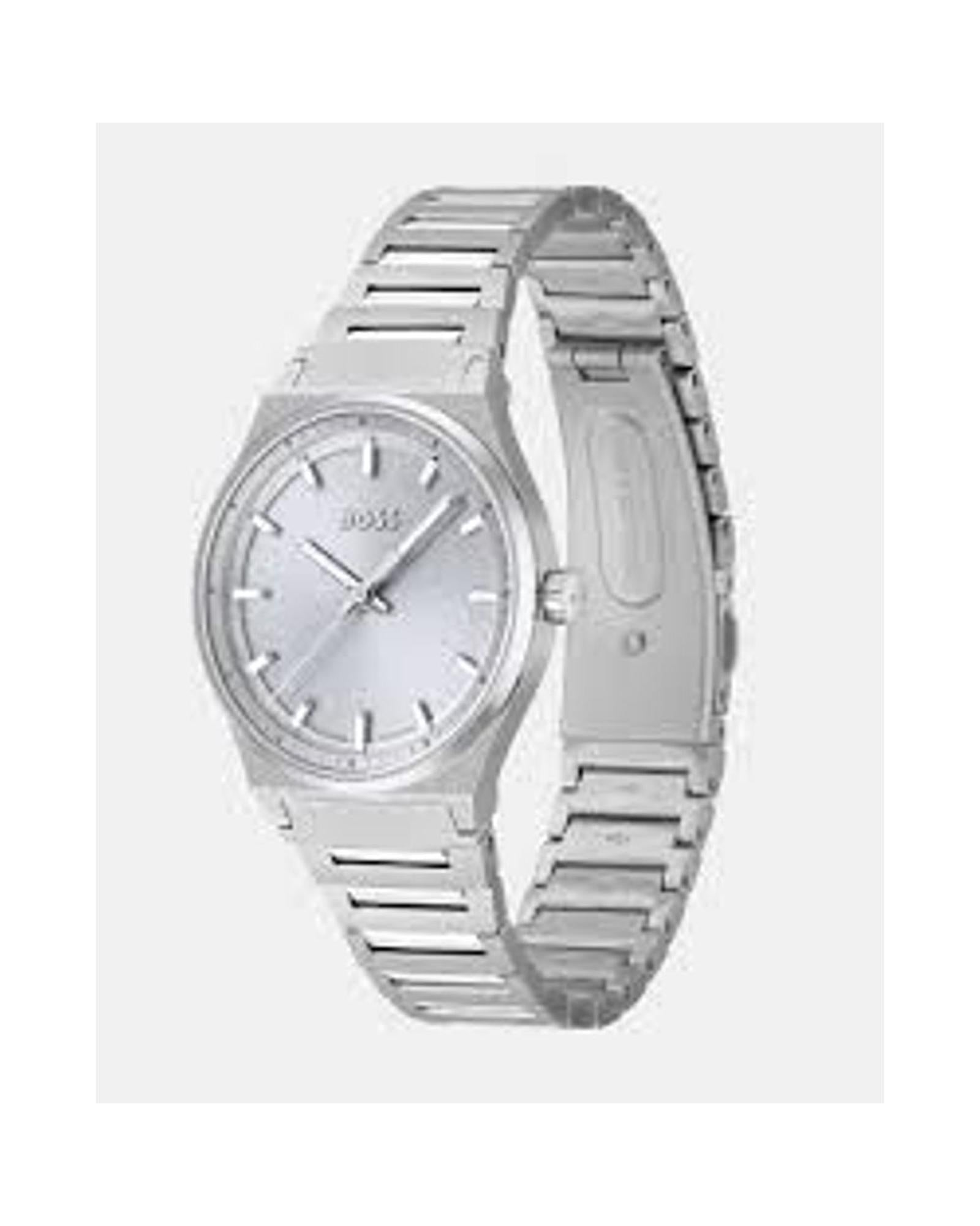 Hugo Boss Unisex's Silver Stainless Steel Stainless Steel Watch - One Size