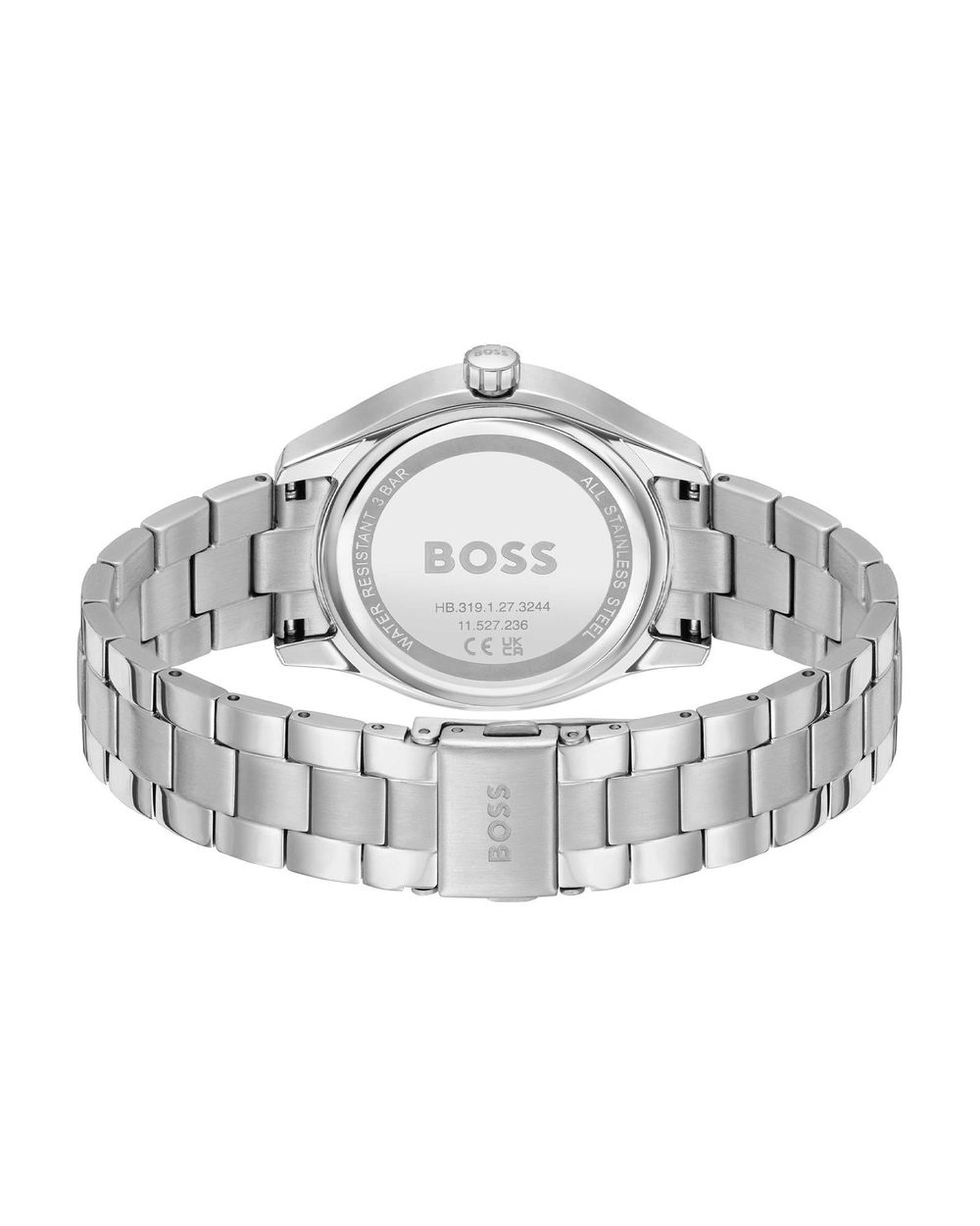 Hugo Boss Unisex's Silver Stainless Steel Stainless Steel Watch - One Size