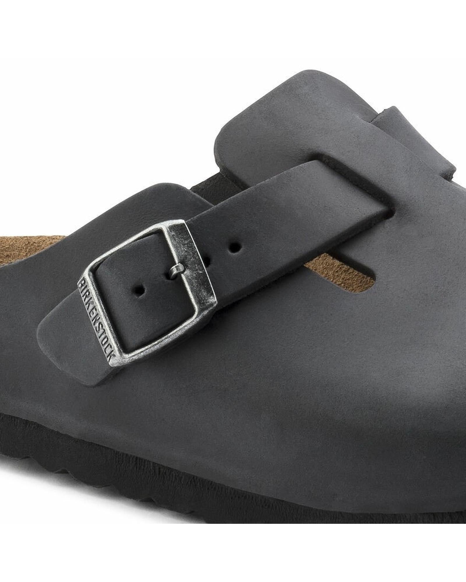 Boston FL Sandals with Cork-Latex Footbed and Leather Upper - 43 EU 6