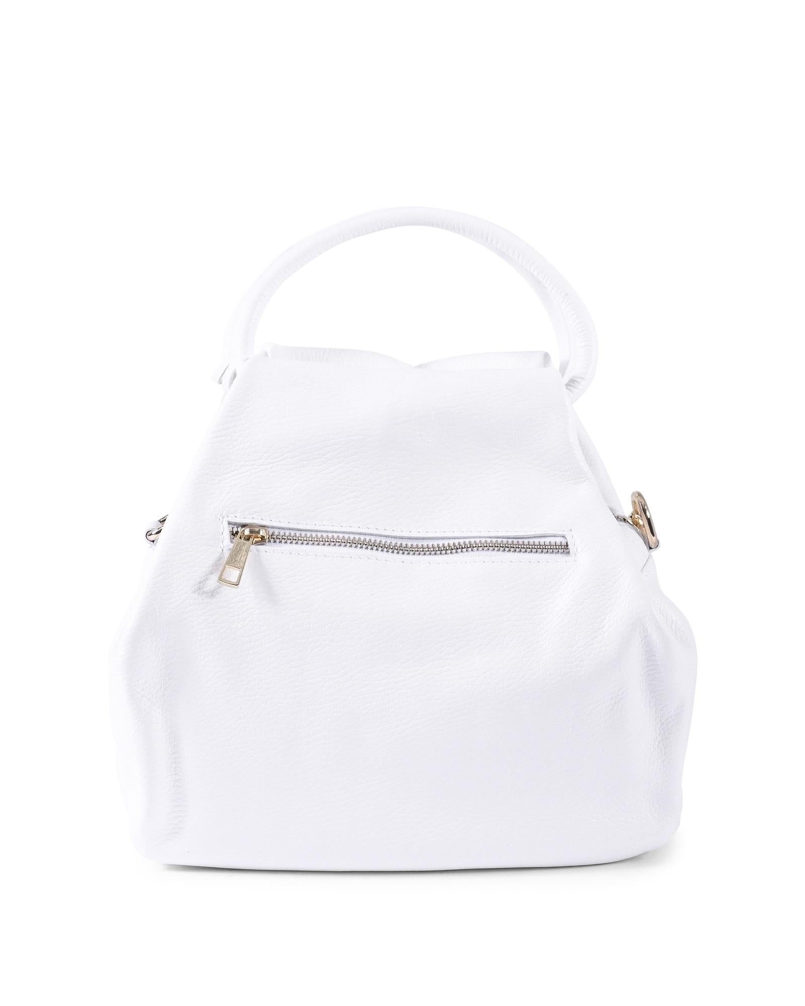 V Italia by Versace 1969 White Leather Handbag - One Size 3