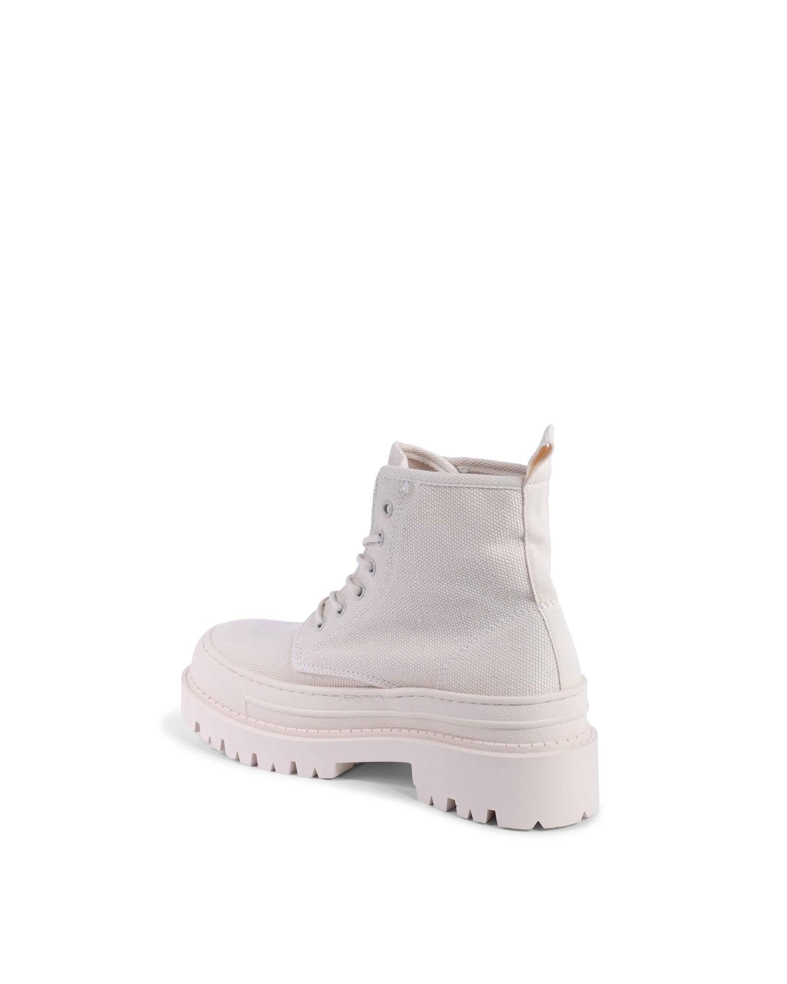 Platform Canvas Boots LaceUp - 38 IT 3