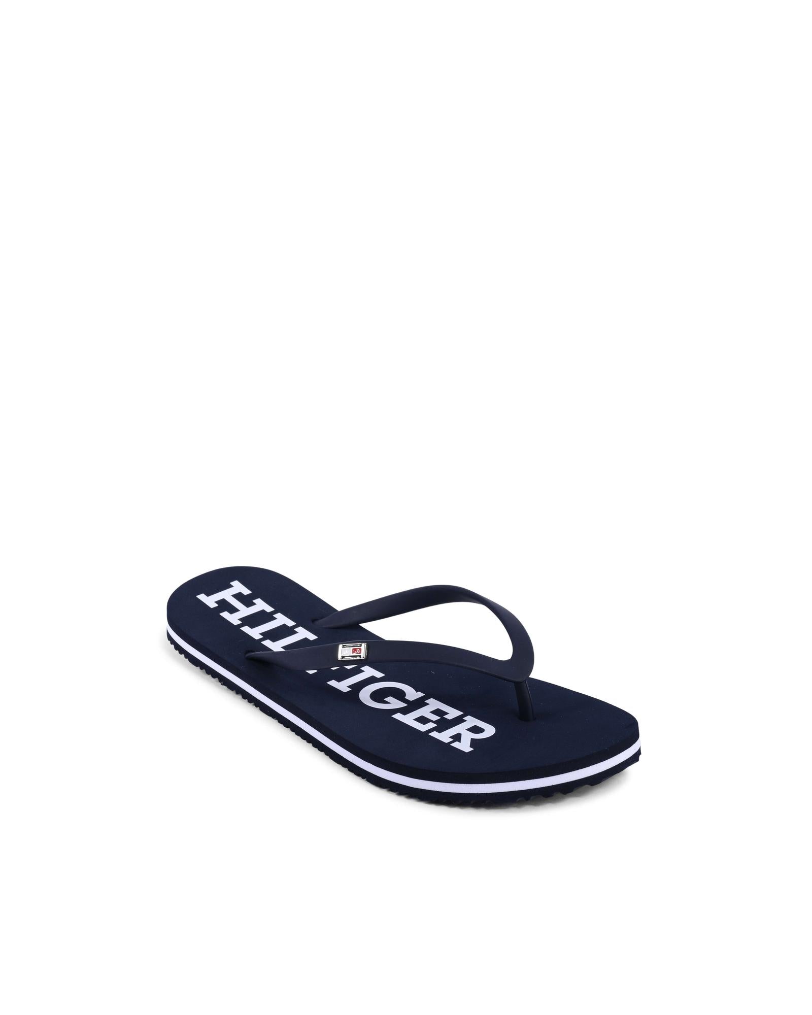 Hilfiger Logo Flip Flops Summer Sandals - 42 IT