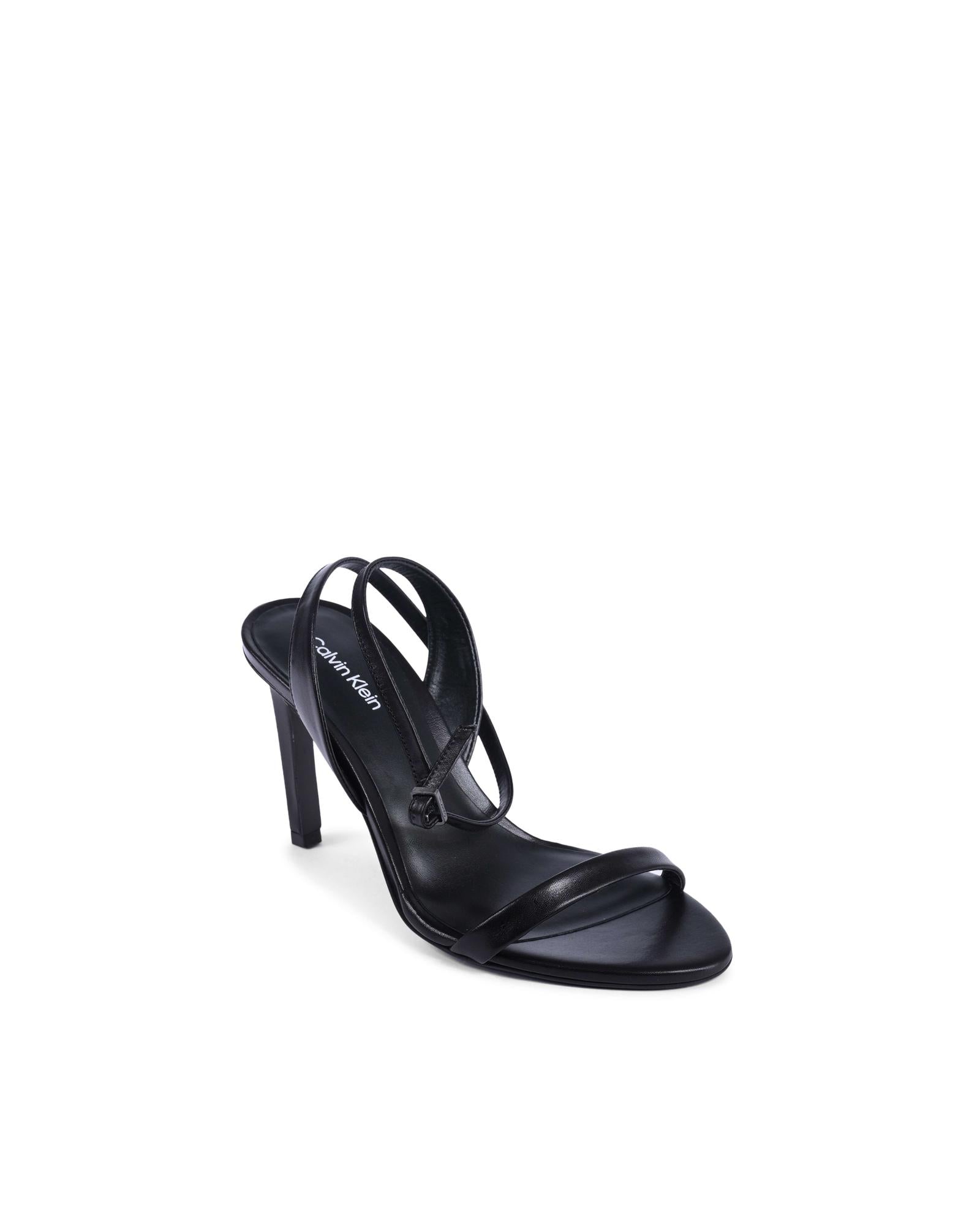 Elegant Leather Sandal Made in Italy - 39 EU