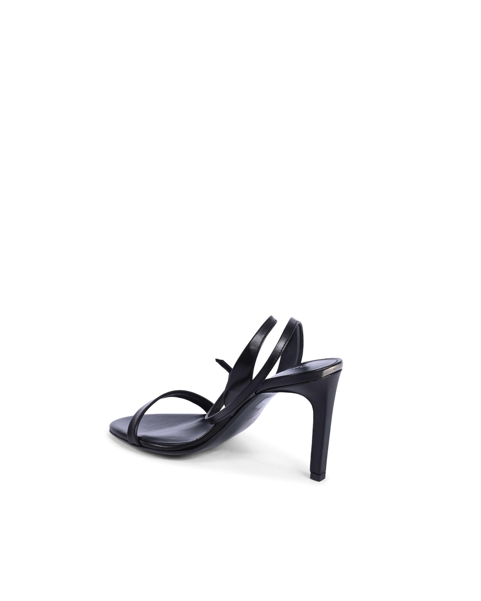 Elegant Leather Sandal Made in Italy - 39 EU 3
