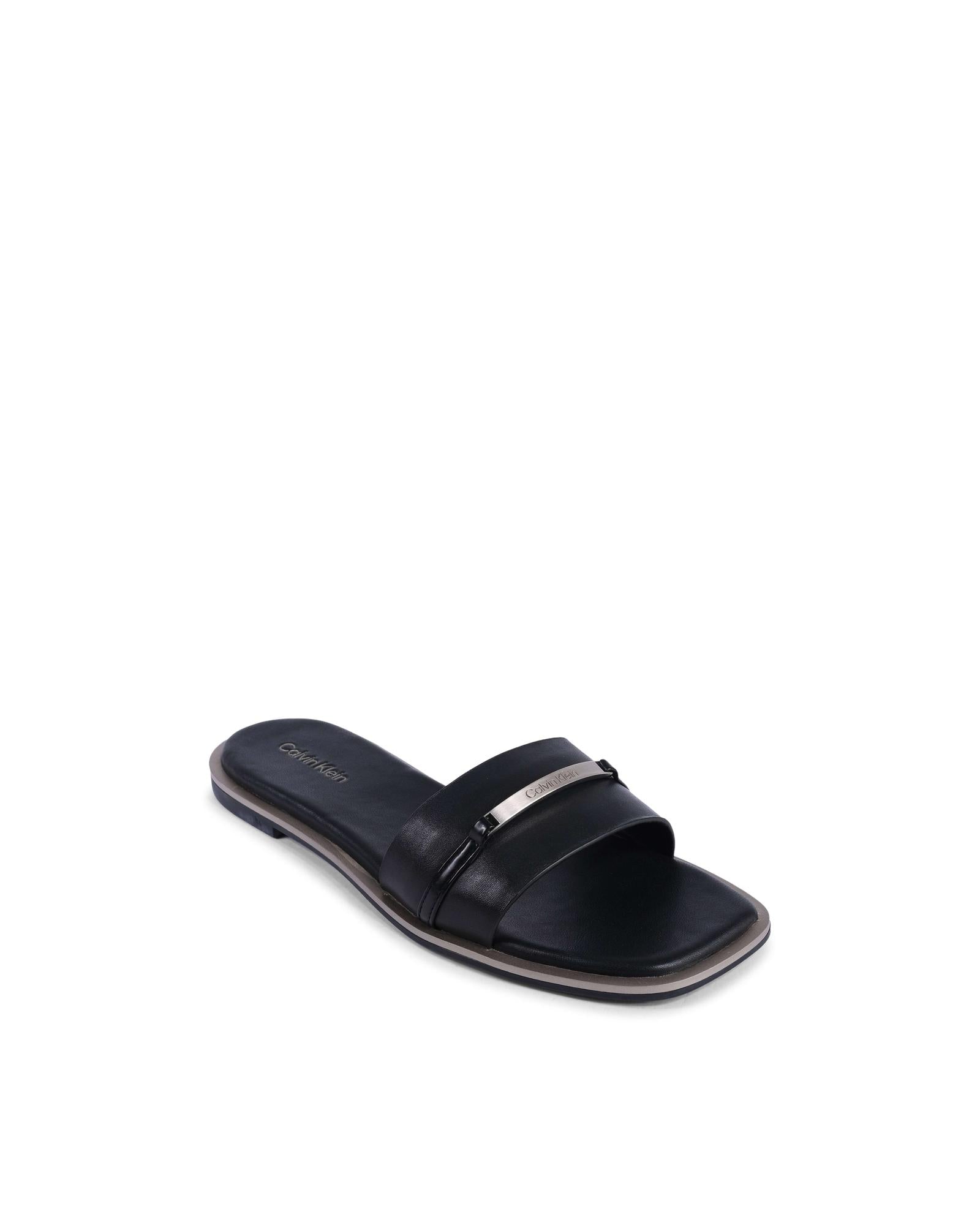 Leather Sandal with Elegant Design - 38 IT