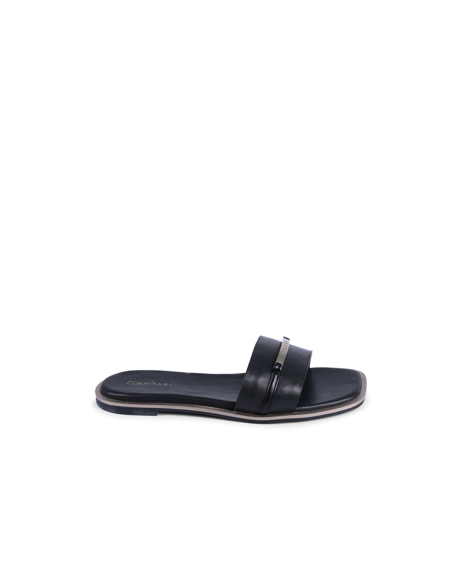 Leather Sandal with Elegant Design - 39 EU
