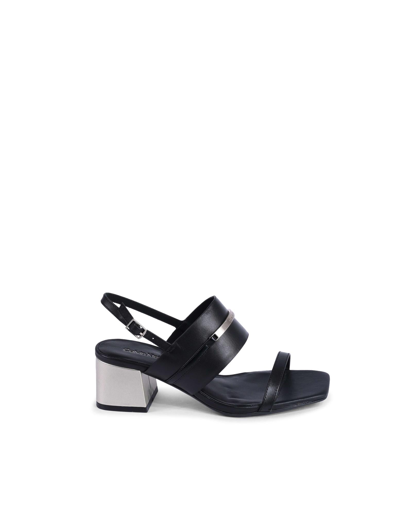 Leather Strappy Sandal - 40 IT