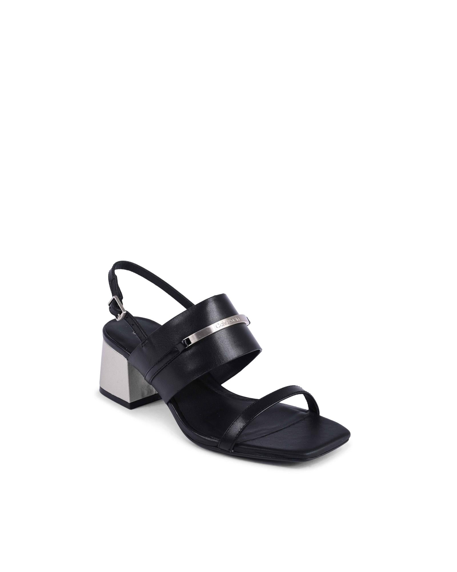 Leather Strappy Sandal - 40 IT