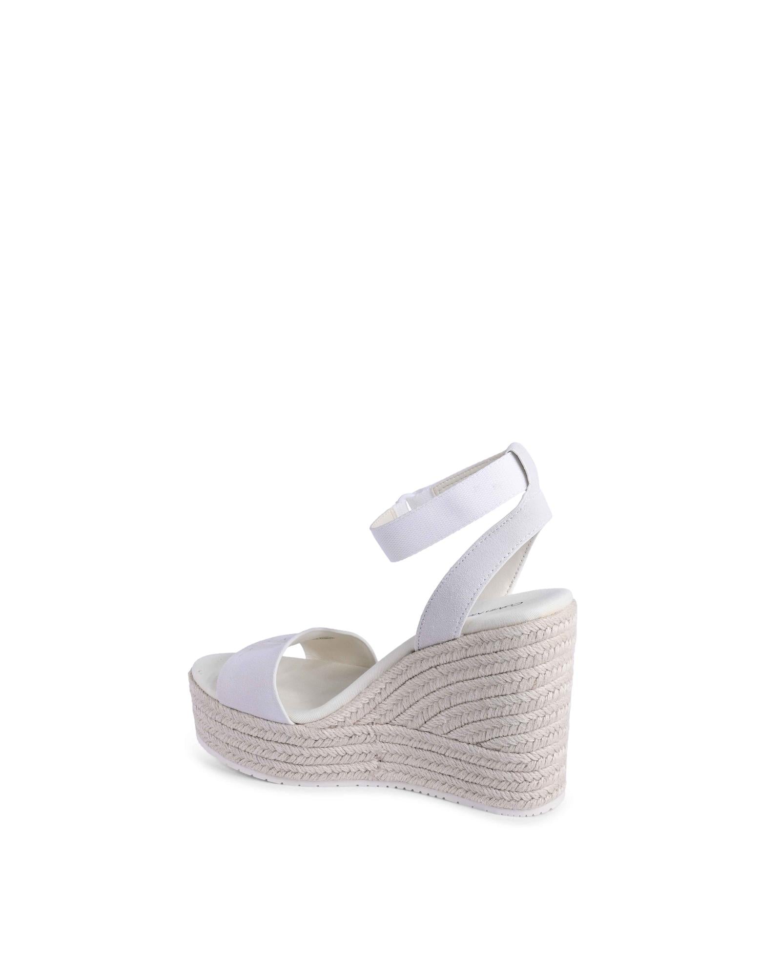Platform Wedge Espadrille Sandals - 38 IT 3