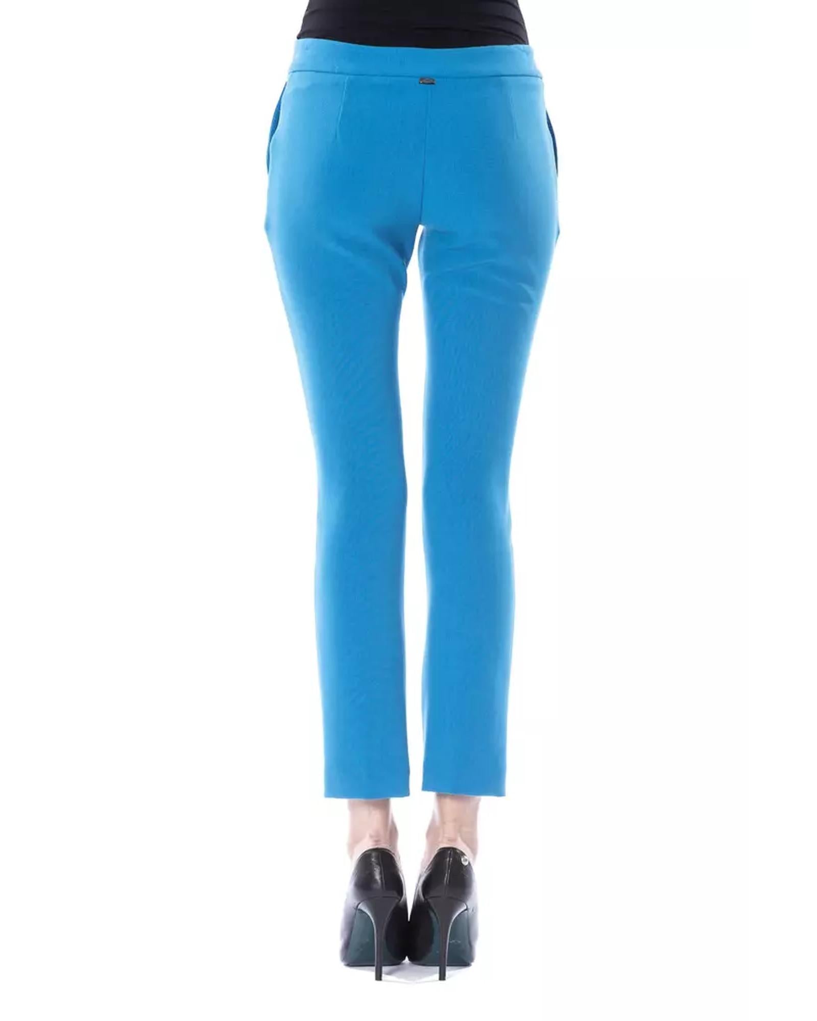 Lateral Closure Skinny Pants with Frontal Application 40 IT Women 3