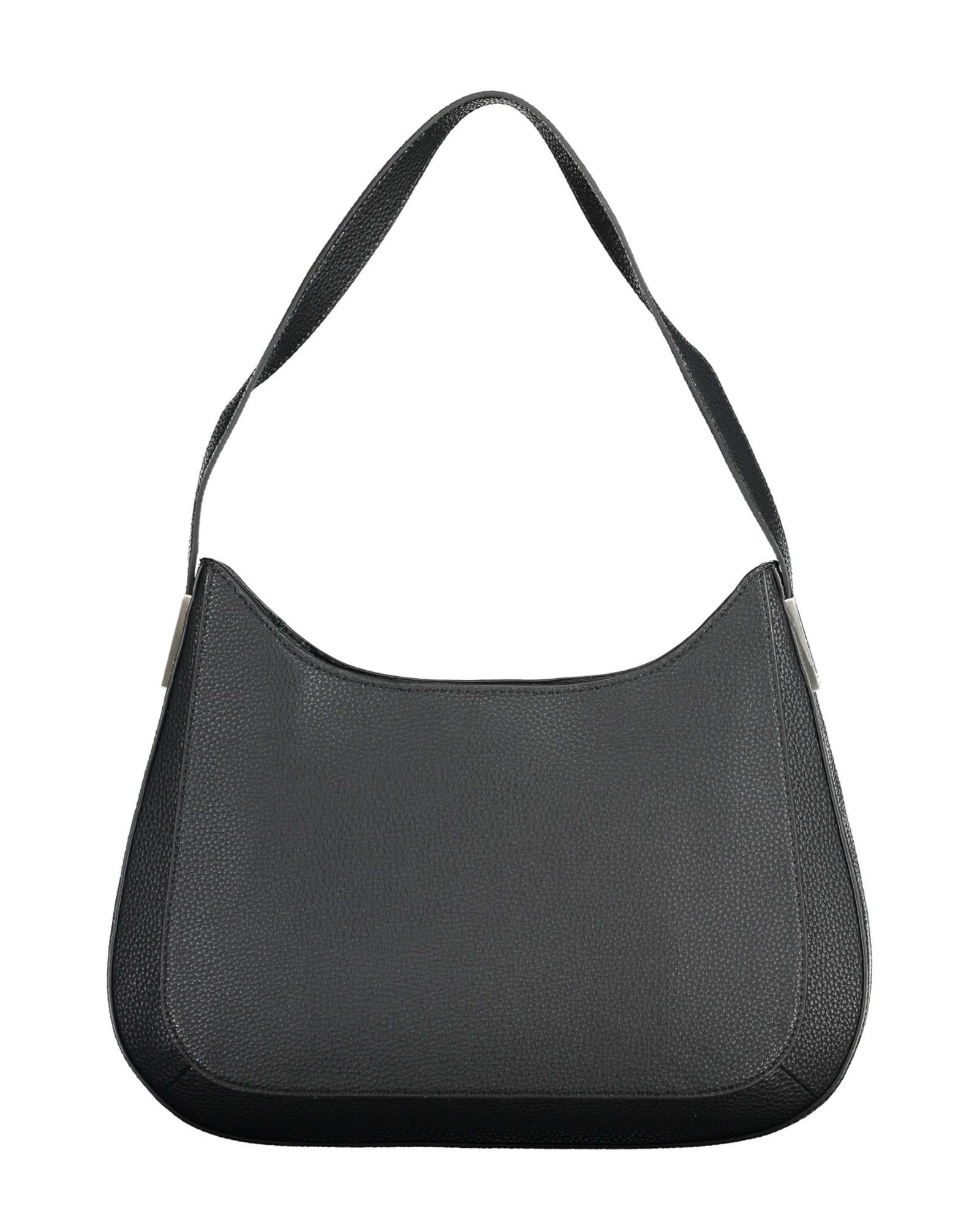 Calvin Klein Women's Elegant Black One-Shoulder Handbag - One Size