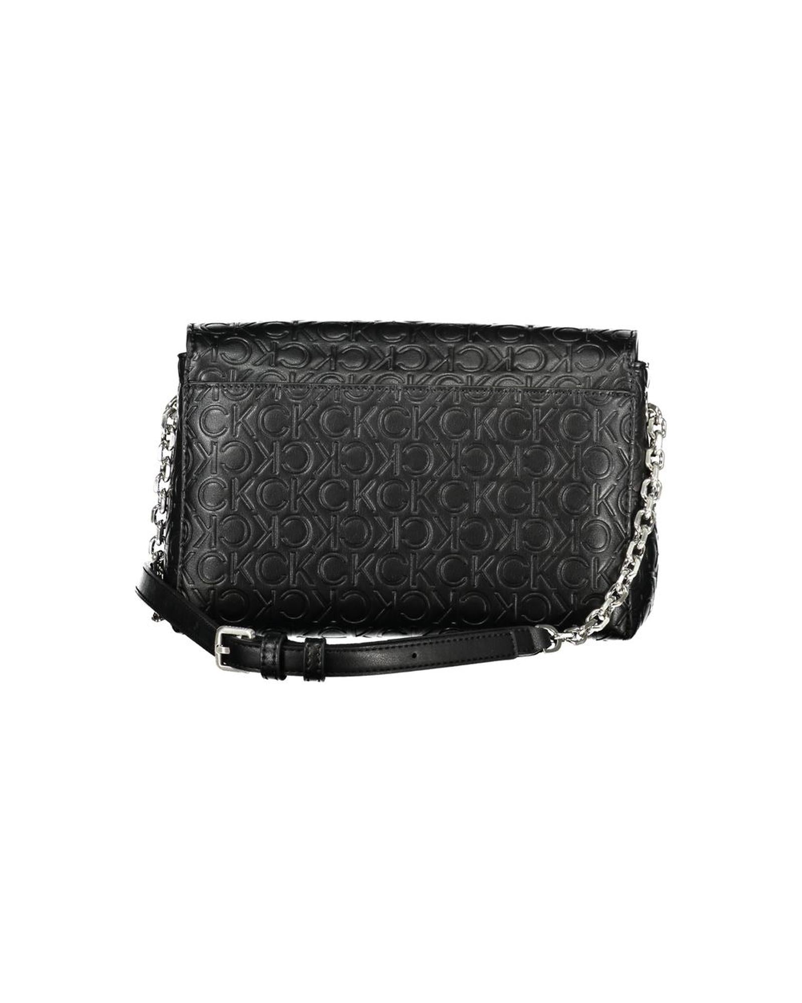 Calvin Klein Women's Black Polyester Handbag - One Size