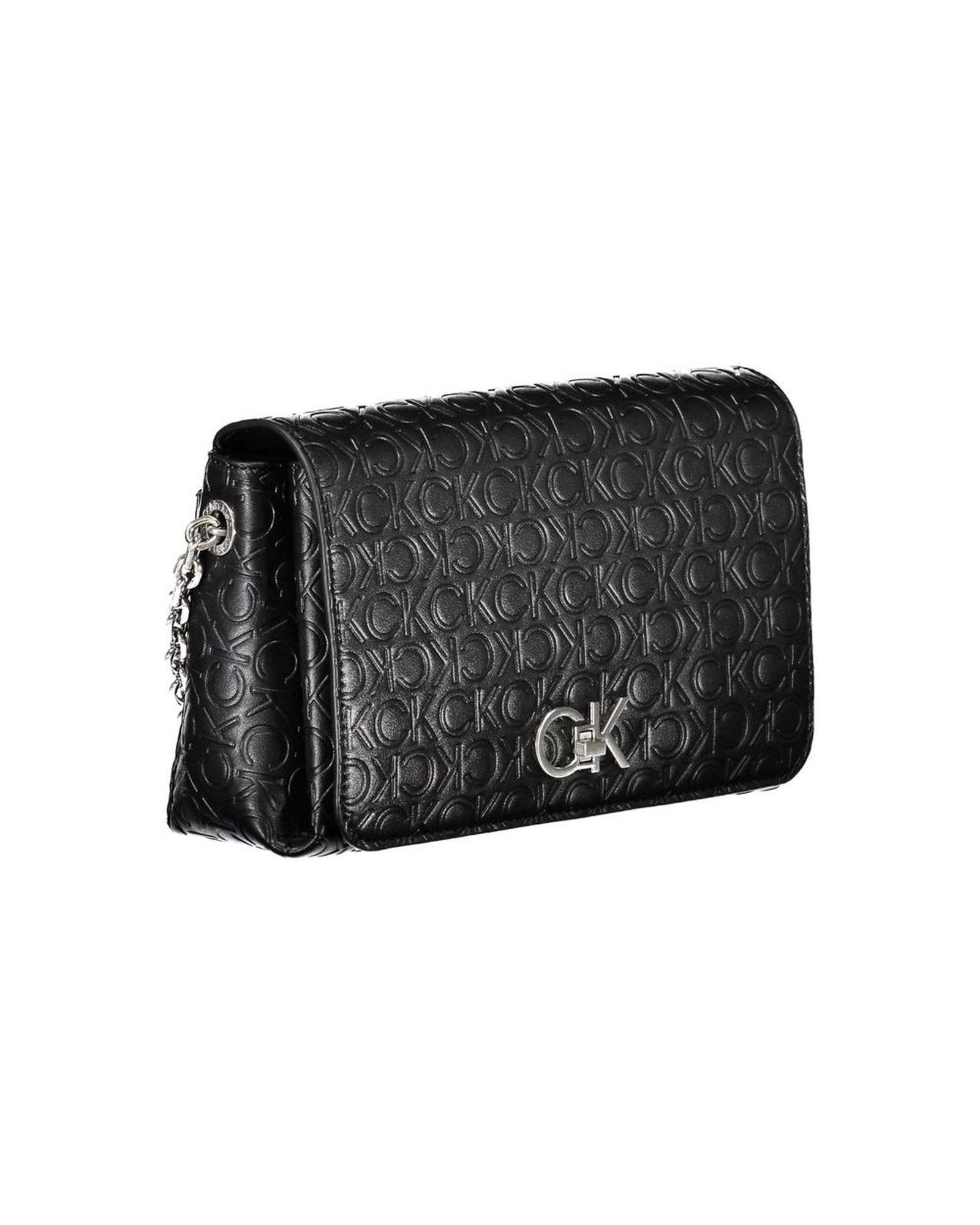 Calvin Klein Women's Black Polyester Handbag - One Size 3