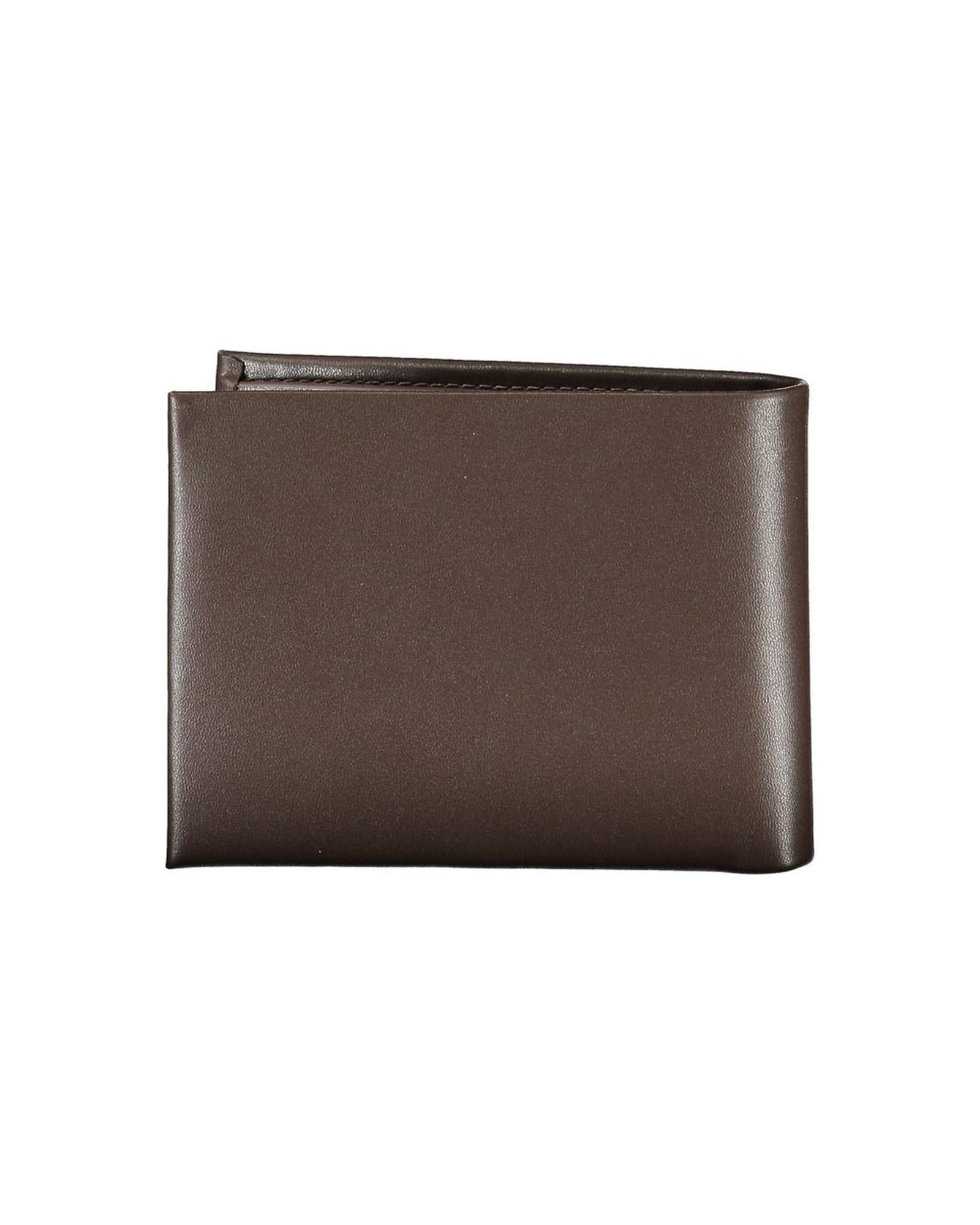 Calvin Klein Men's Brown Leather Wallet - One Size