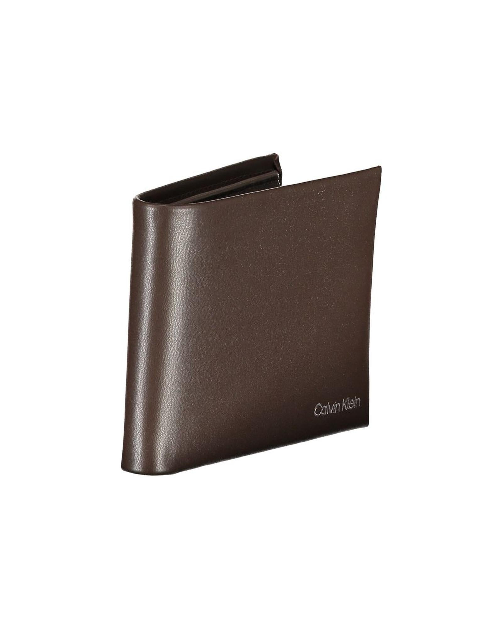 Calvin Klein Men's Brown Leather Wallet - One Size 3
