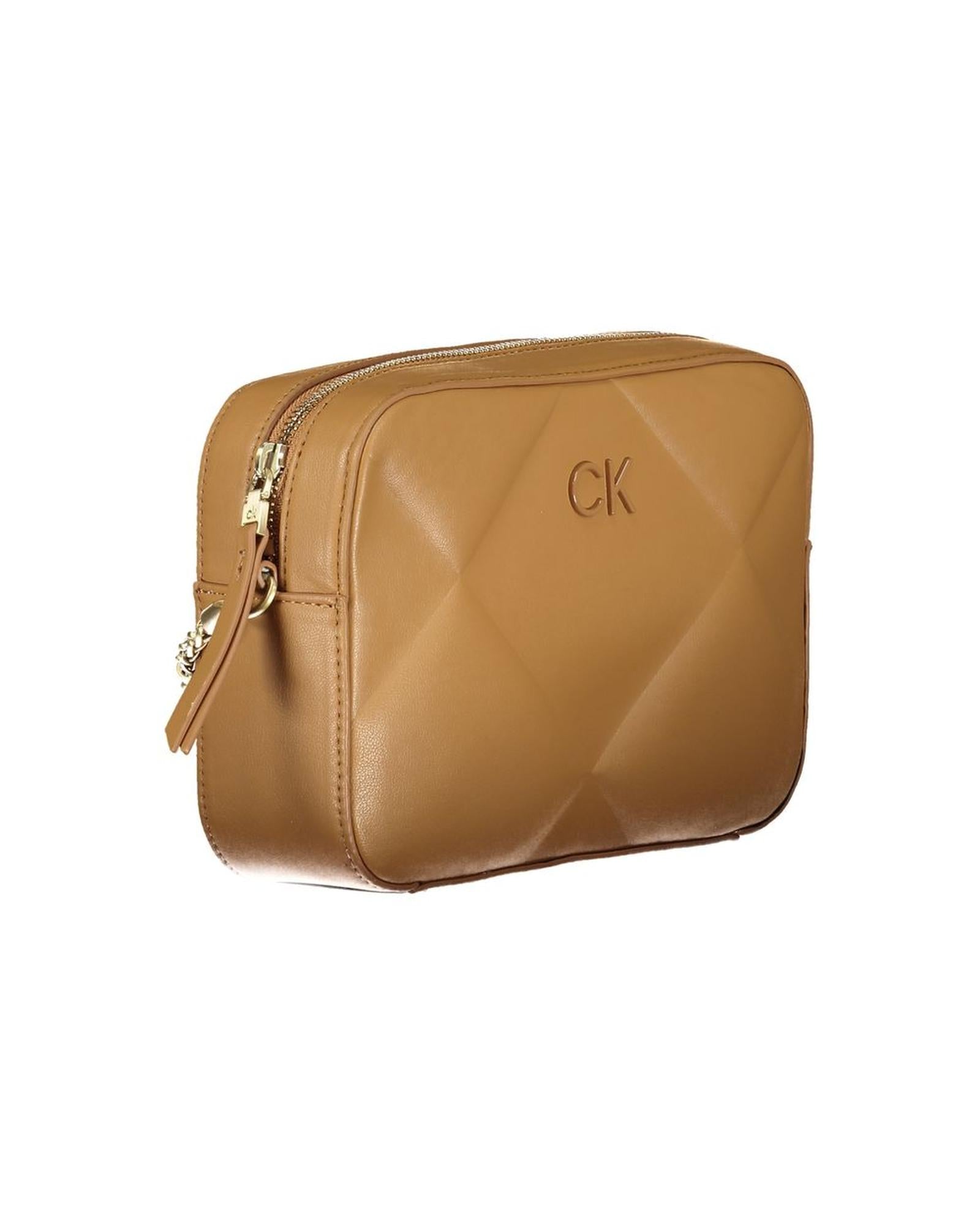 Calvin Klein Women's Brown Polyester Handbag - One Size 3