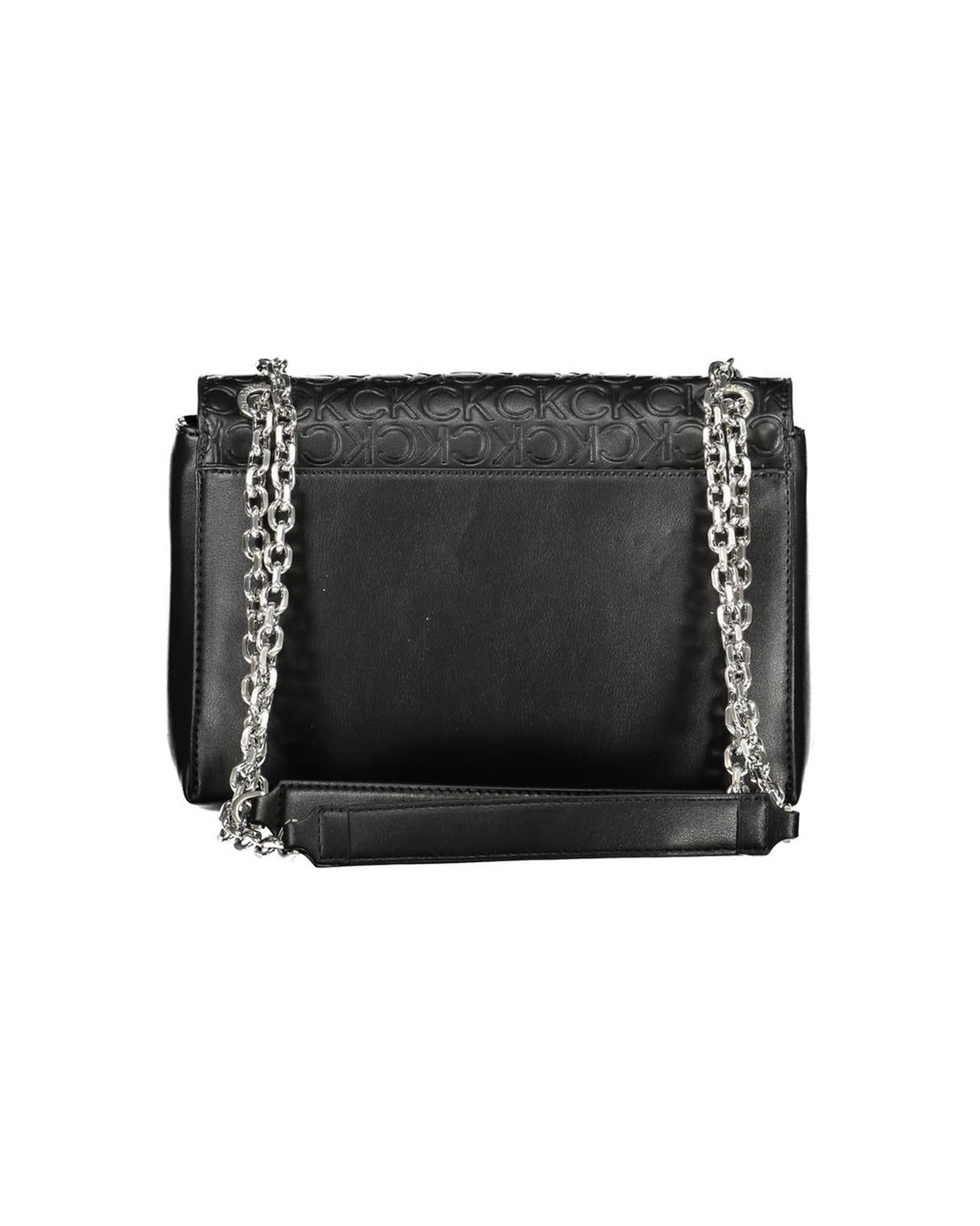 Calvin Klein Women's Black Polyester Handbag - One Size