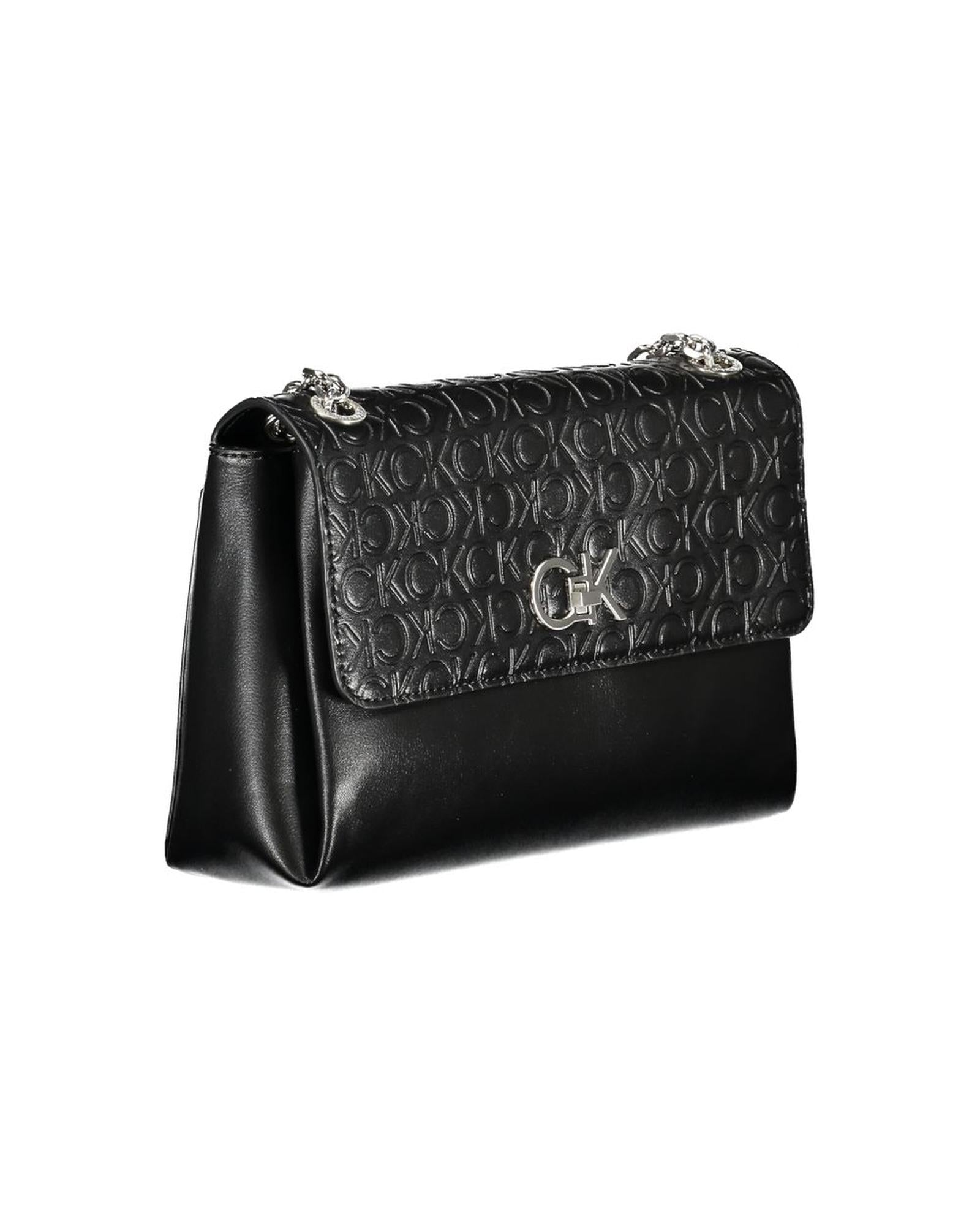 Calvin Klein Women's Black Polyester Handbag - One Size 3