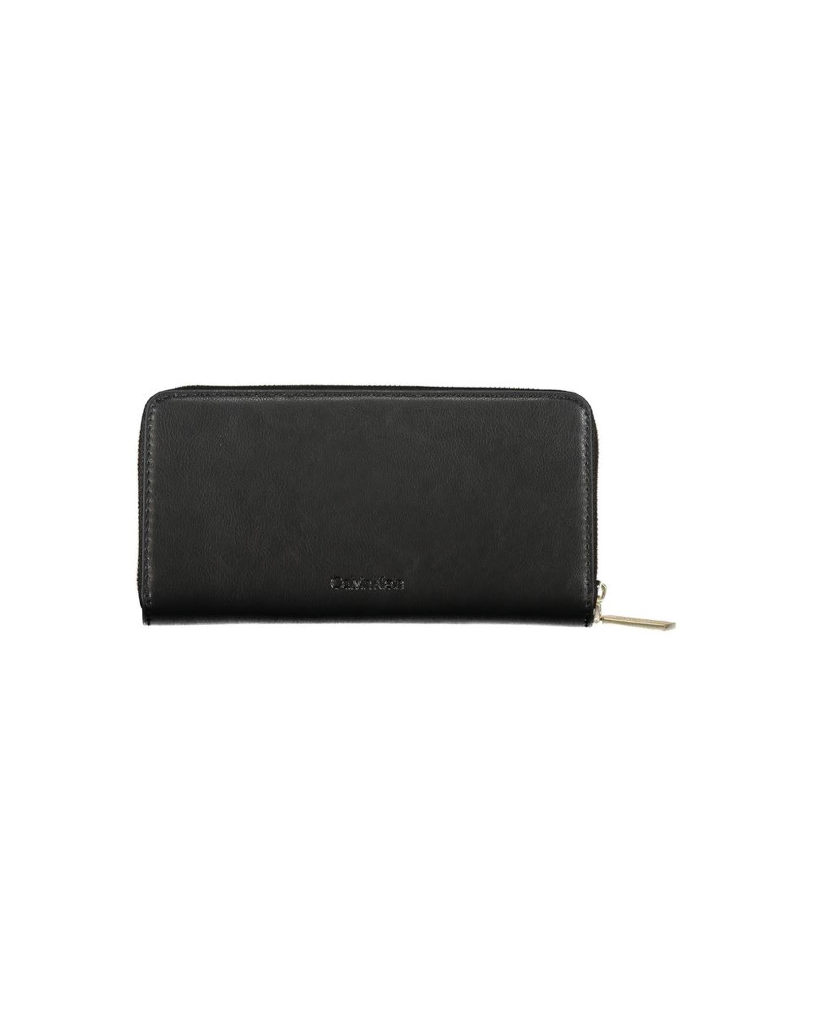 Calvin Klein Women's Black Polyester Wallet - One Size