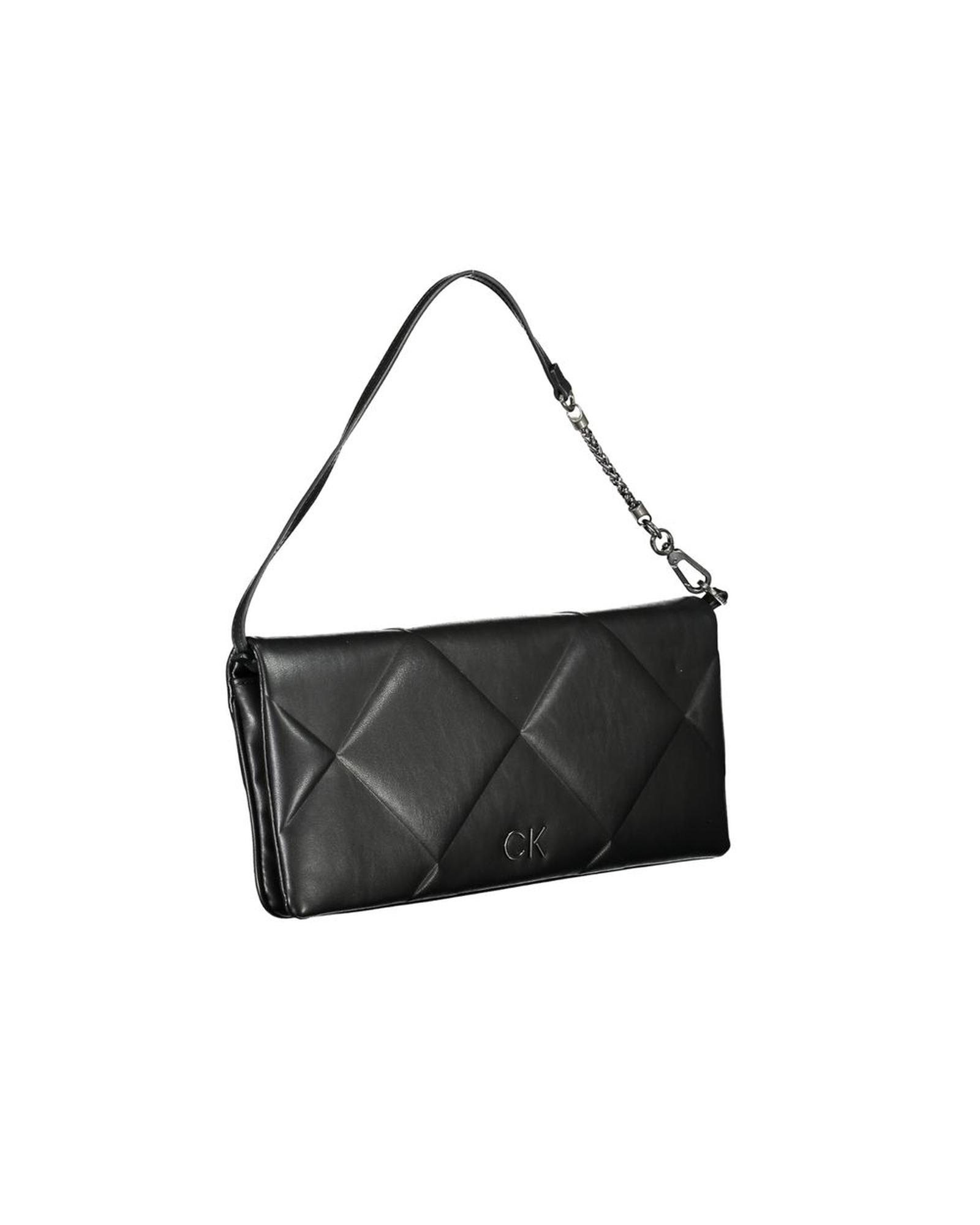 Calvin Klein Women's Black Polyester Handbag - One Size 3