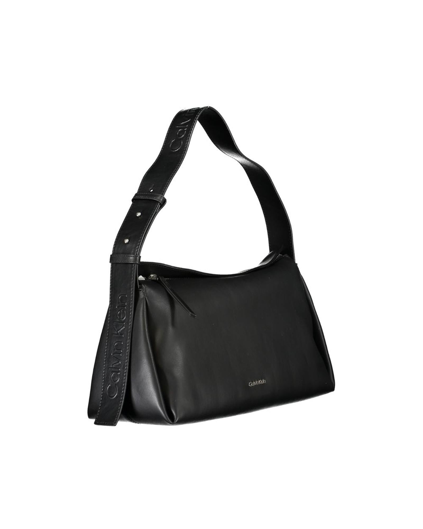Calvin Klein Women's Black Polyester Handbag - One Size