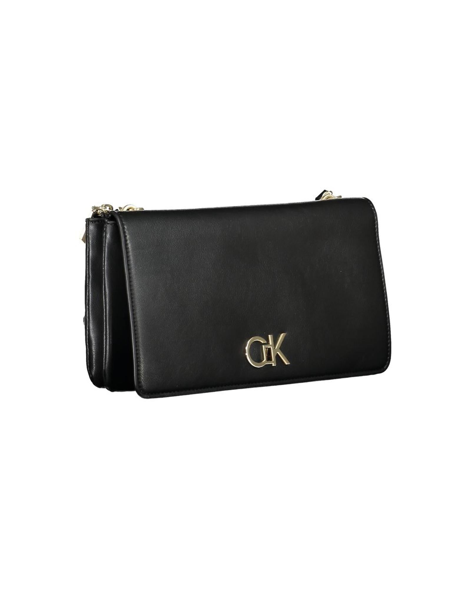 Calvin Klein Women's Black Polyester Handbag - One Size 3