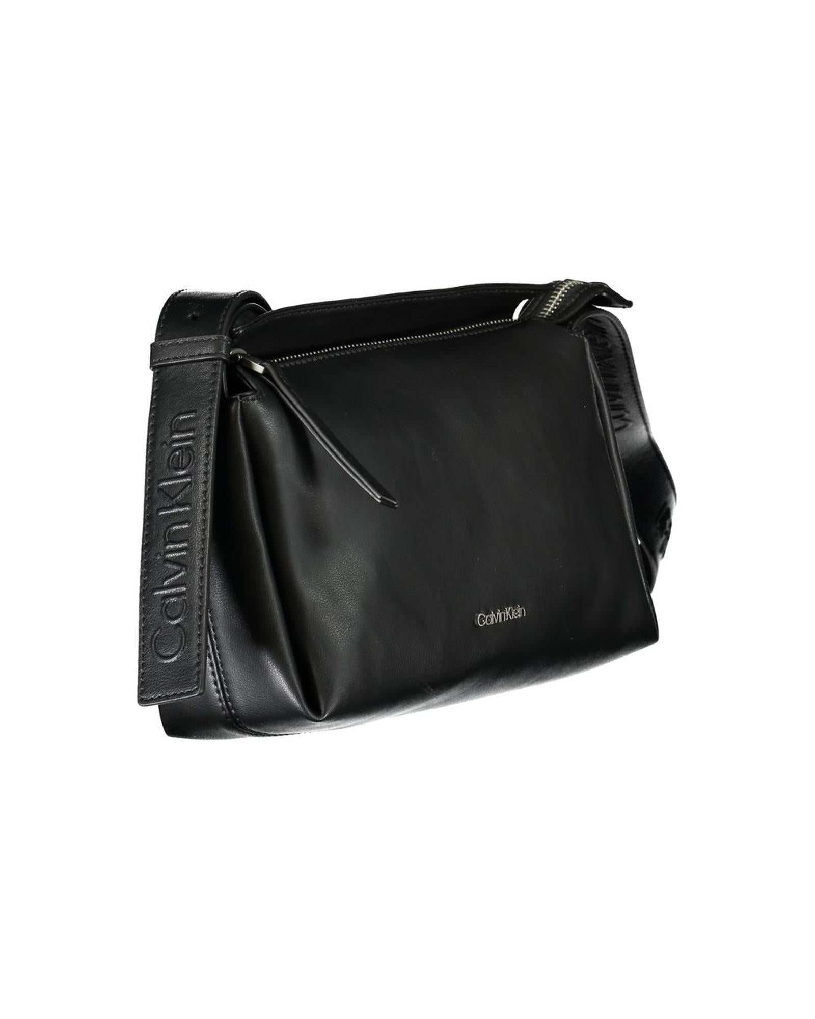 Calvin Klein Women's Black Polyester Handbag - One Size