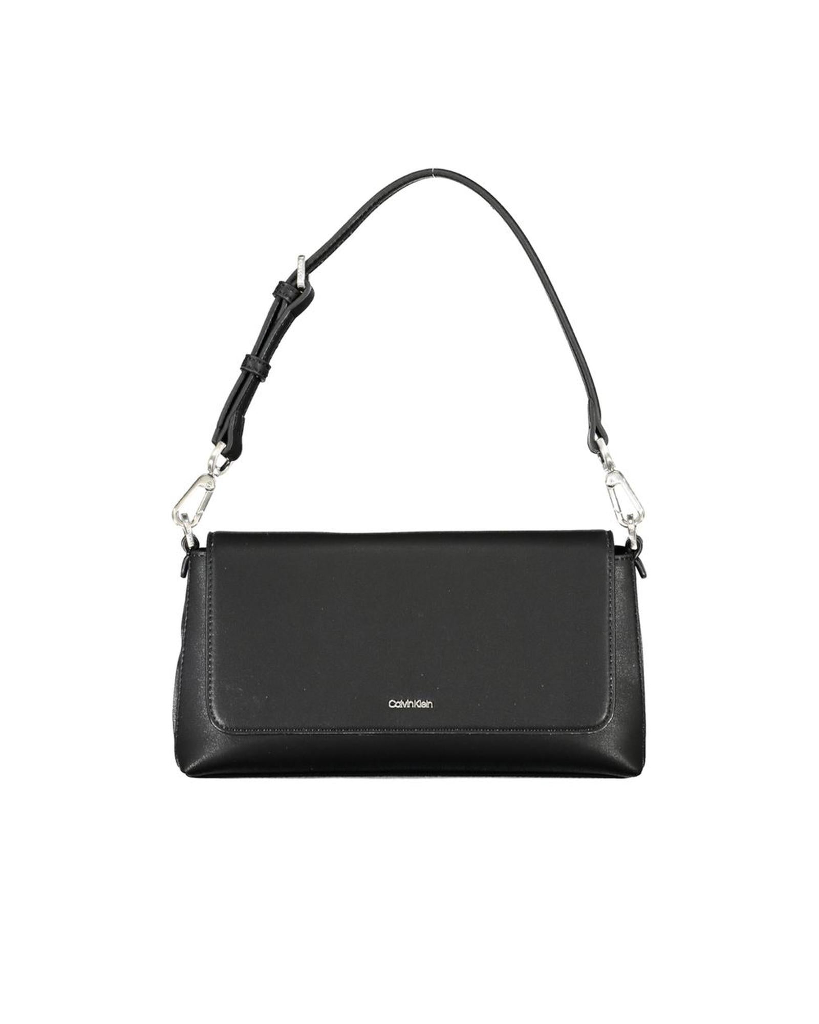 Calvin Klein Women's Black Polyester Handbag - One Size