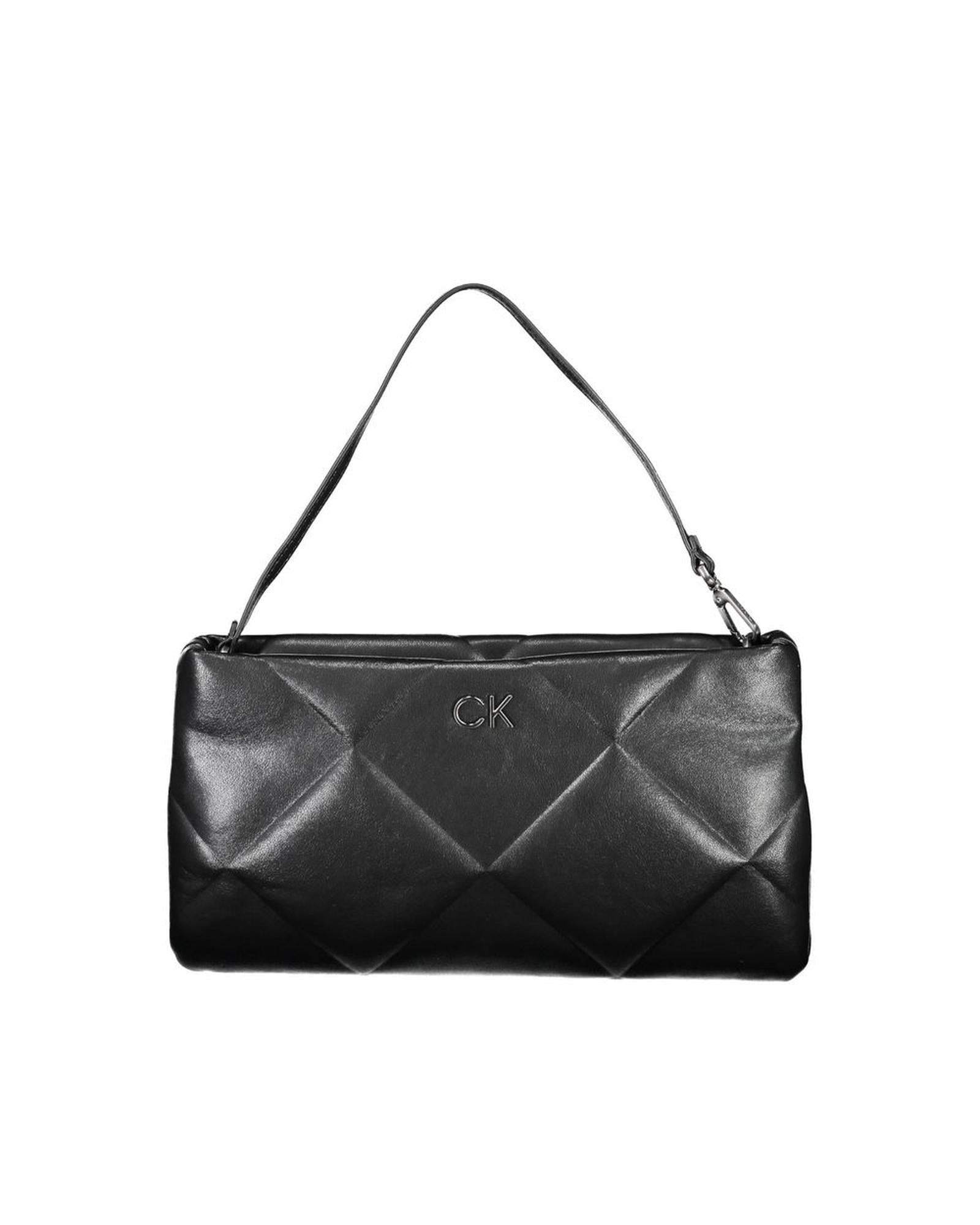 Calvin Klein Women's Black Polyester Handbag - One Size