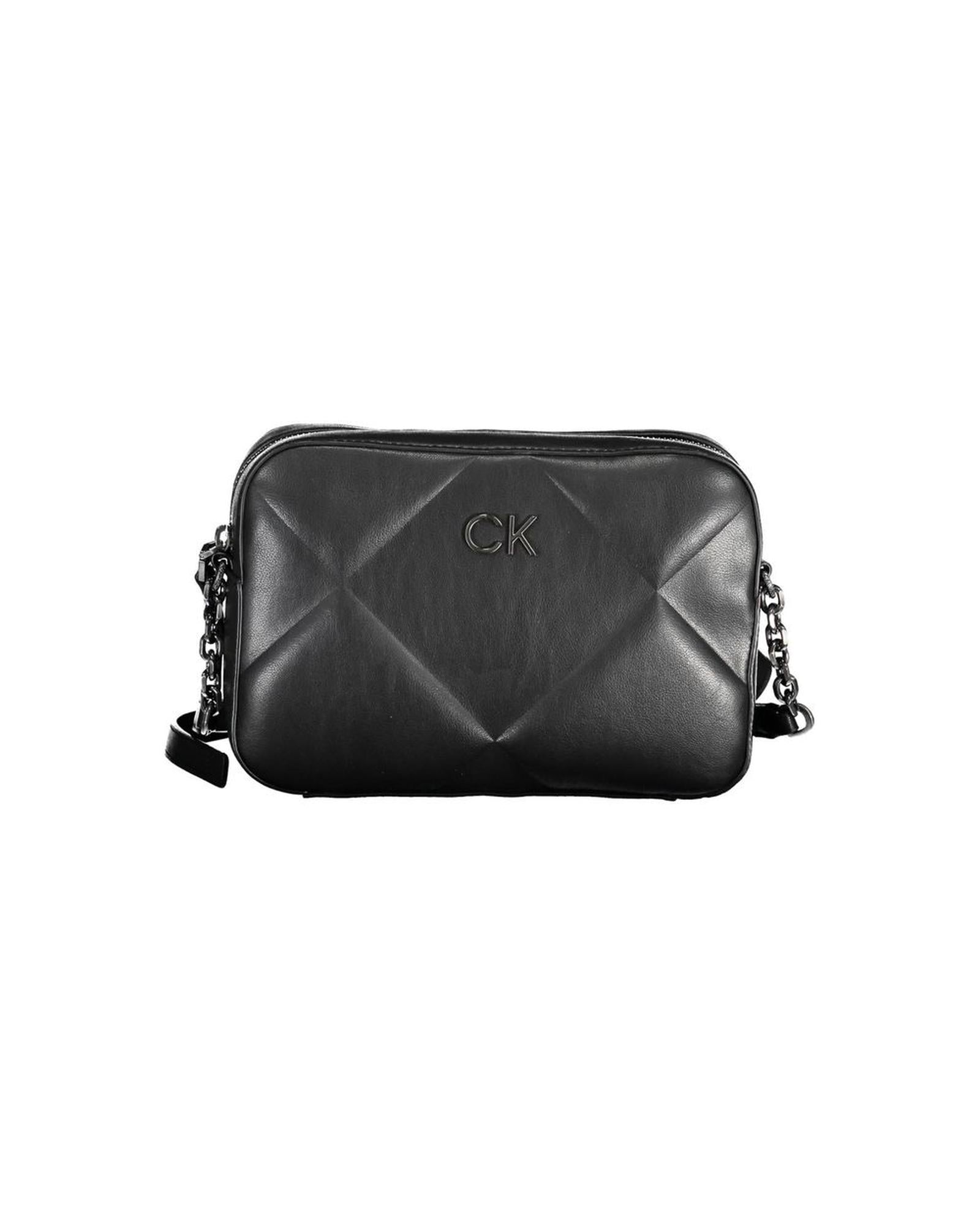 Calvin Klein Women's Black Polyester Handbag - One Size