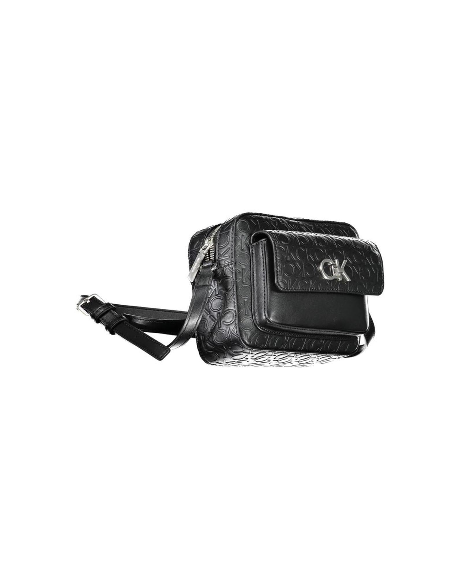 Calvin Klein Women's Black Polyester Handbag - One Size