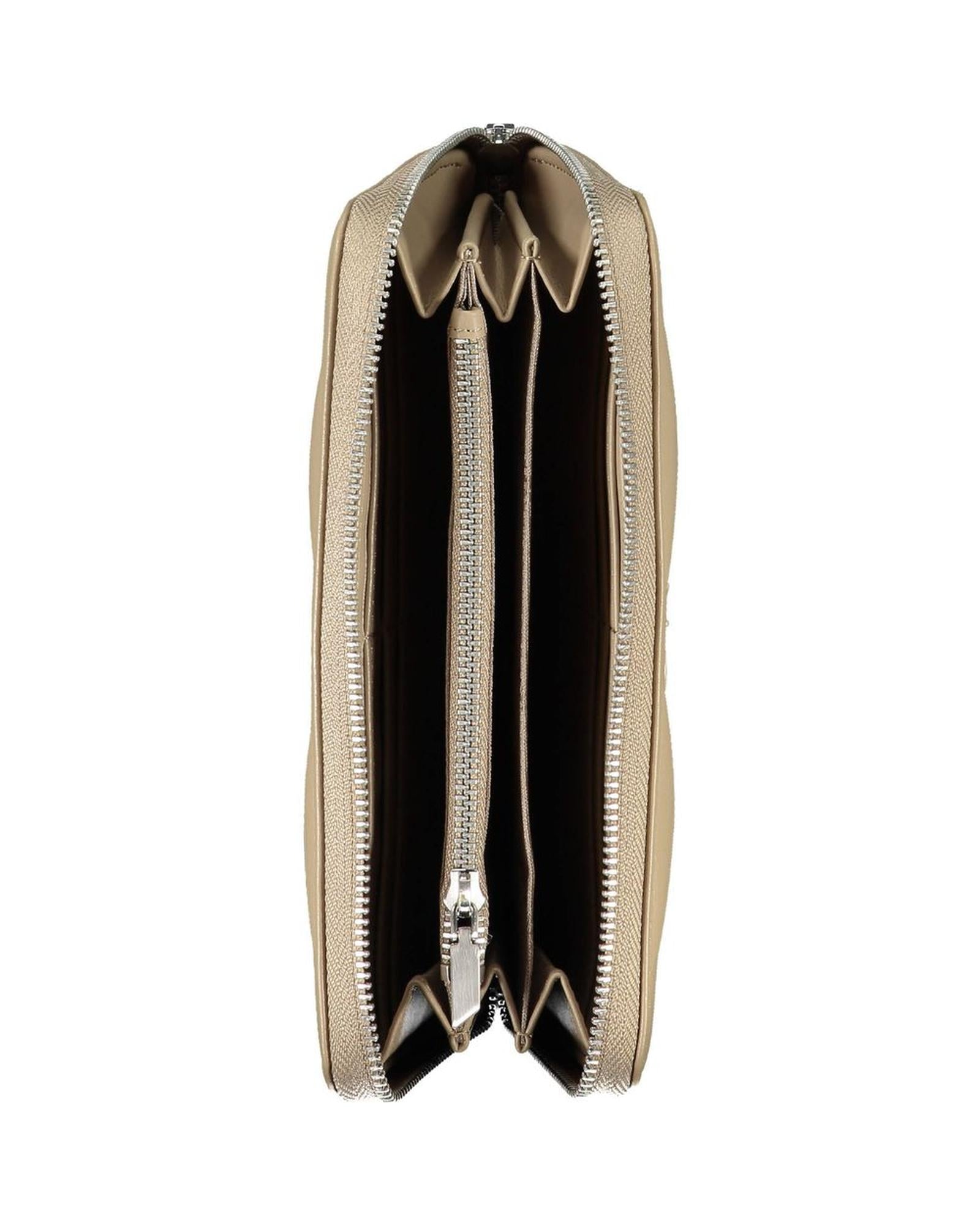 Calvin Klein Women's Beige Polyester Wallet - One Size