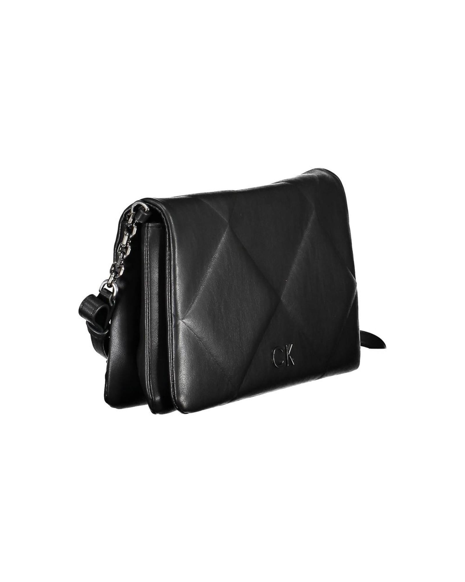 Calvin Klein Women's Black Polyester Handbag - One Size