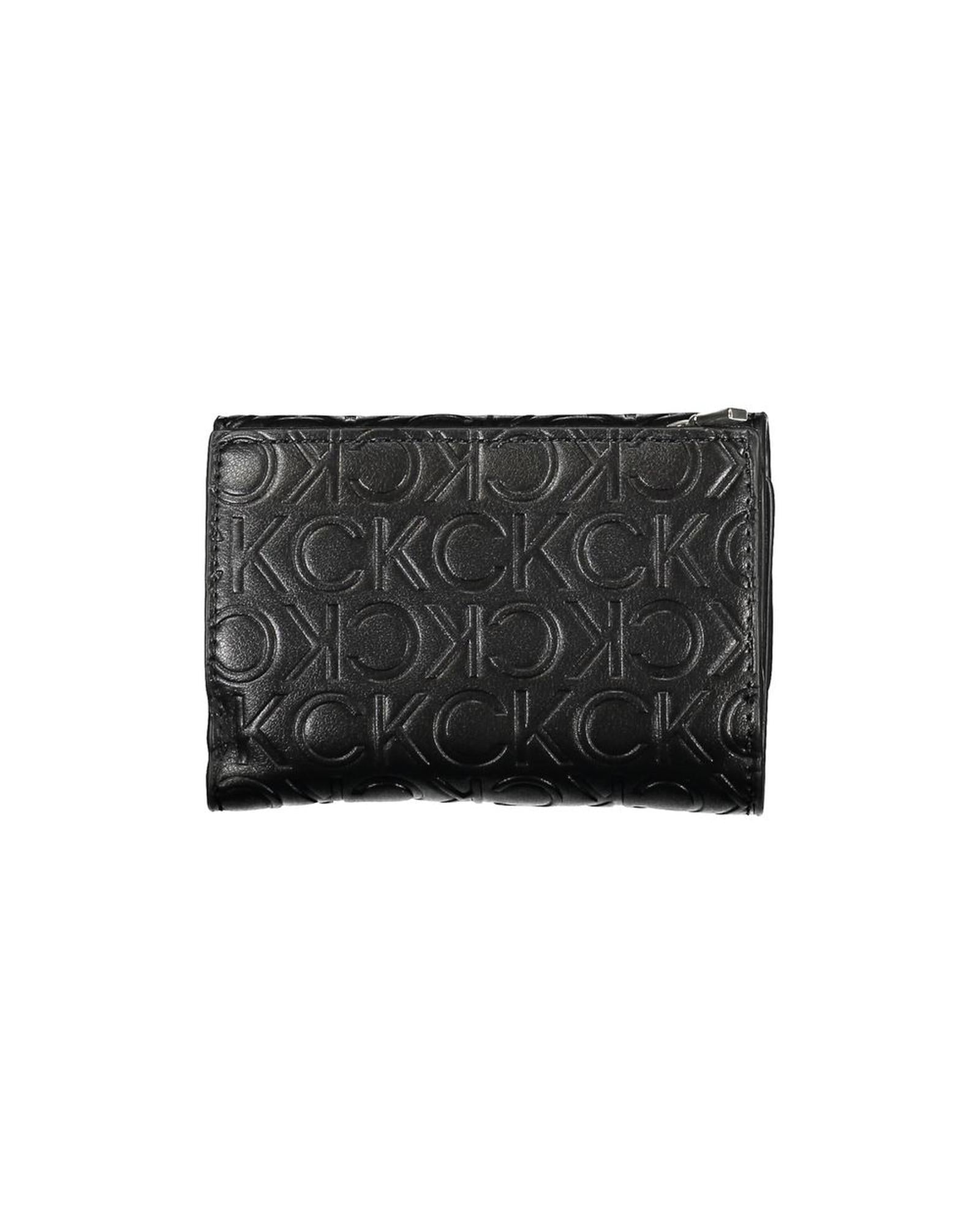 Calvin Klein Women's Black Polyester Wallet - One Size